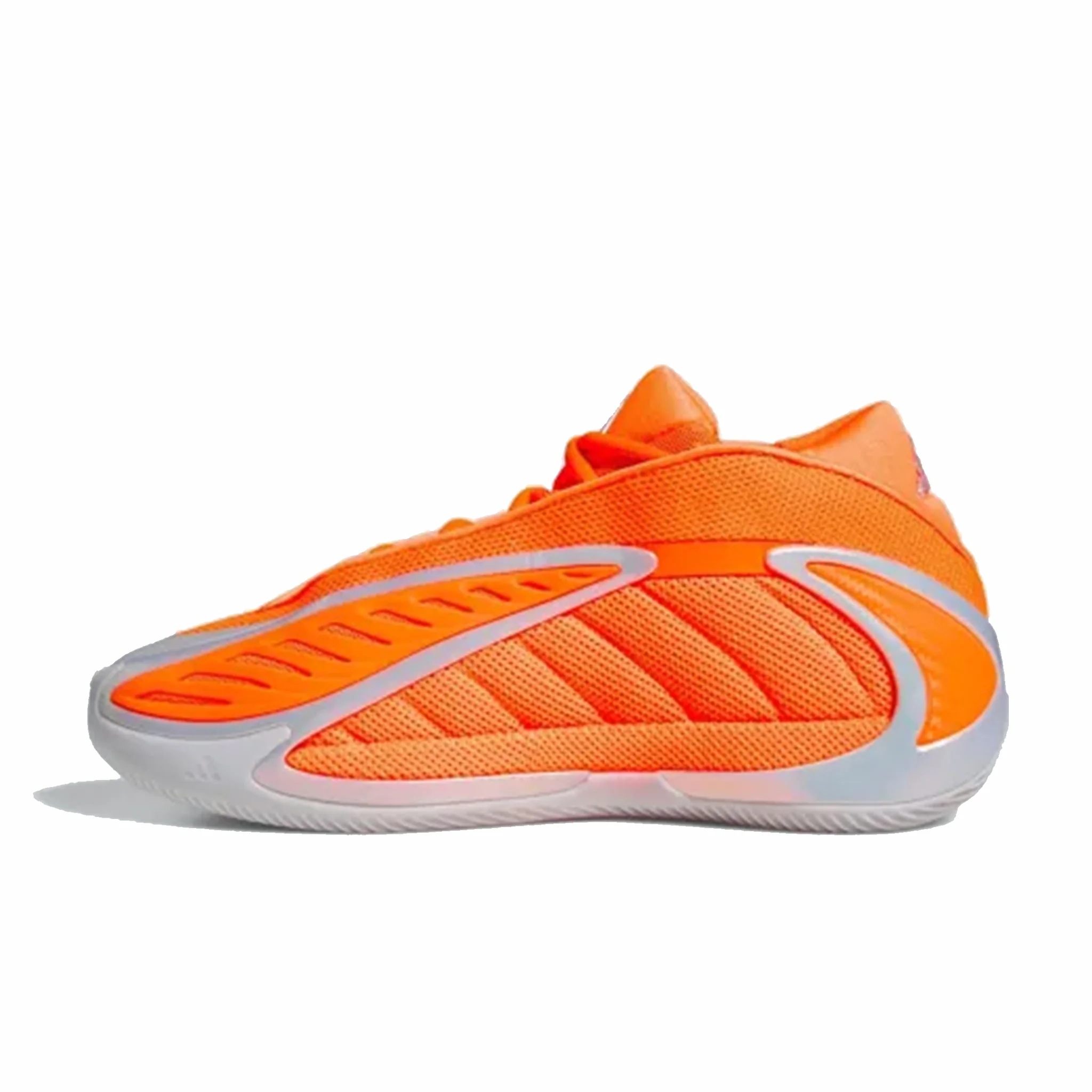 Adidas Anthony Edwards 2 "Lucid Orange" (Lucid Orange/Silver Metallic/Grey One) - Image 2