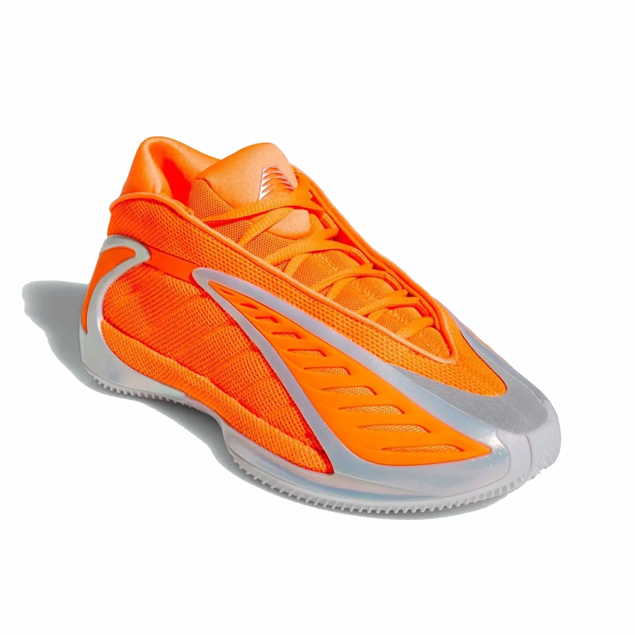 Adidas Anthony Edwards 2 "Lucid Orange" (Lucid Orange/Silver Metallic/Grey One) - Image 3