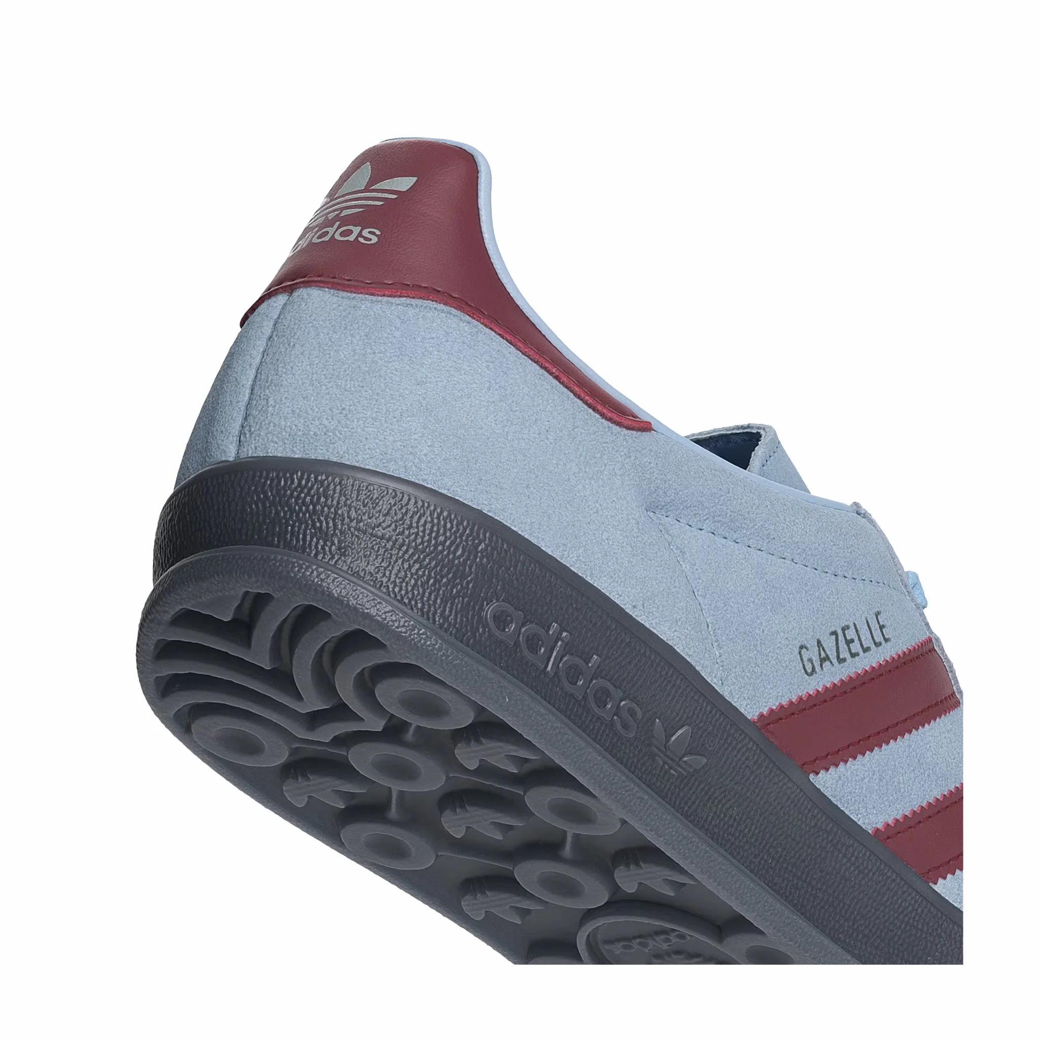 Adidas Men's Gazelle (Clear Sky/Noble Maroon/Crystal Sky - Image 6