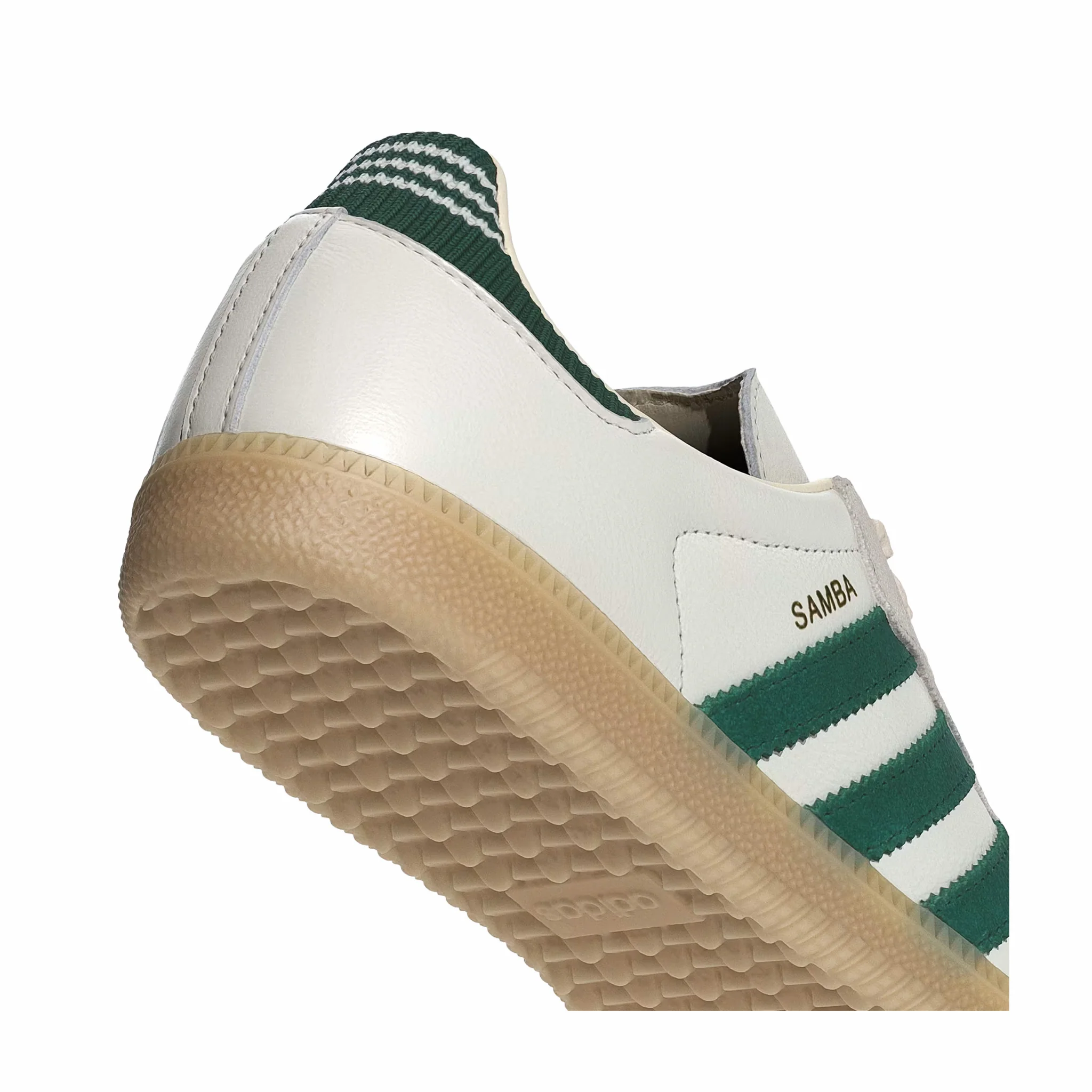 Adidas Men's Samba OG (Cloud White/Collegiate Green/Gum) - Image 6