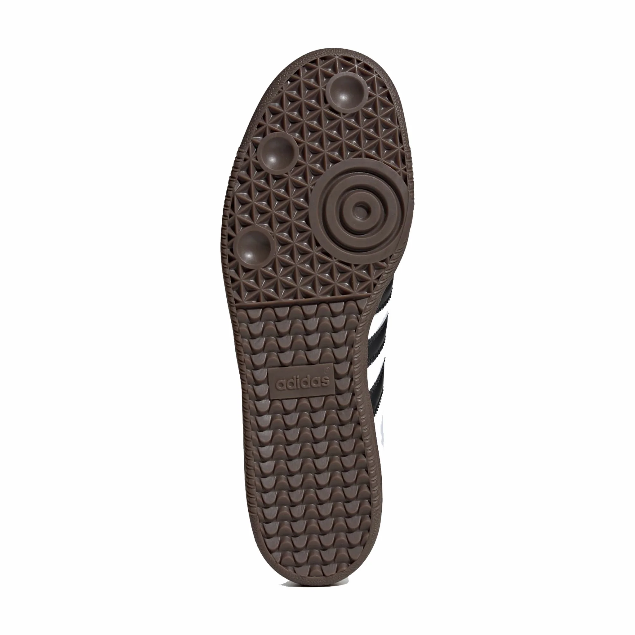 Adidas Men's Samba OG (Cloud White/Core Black/Gum) B75806 - Image 4