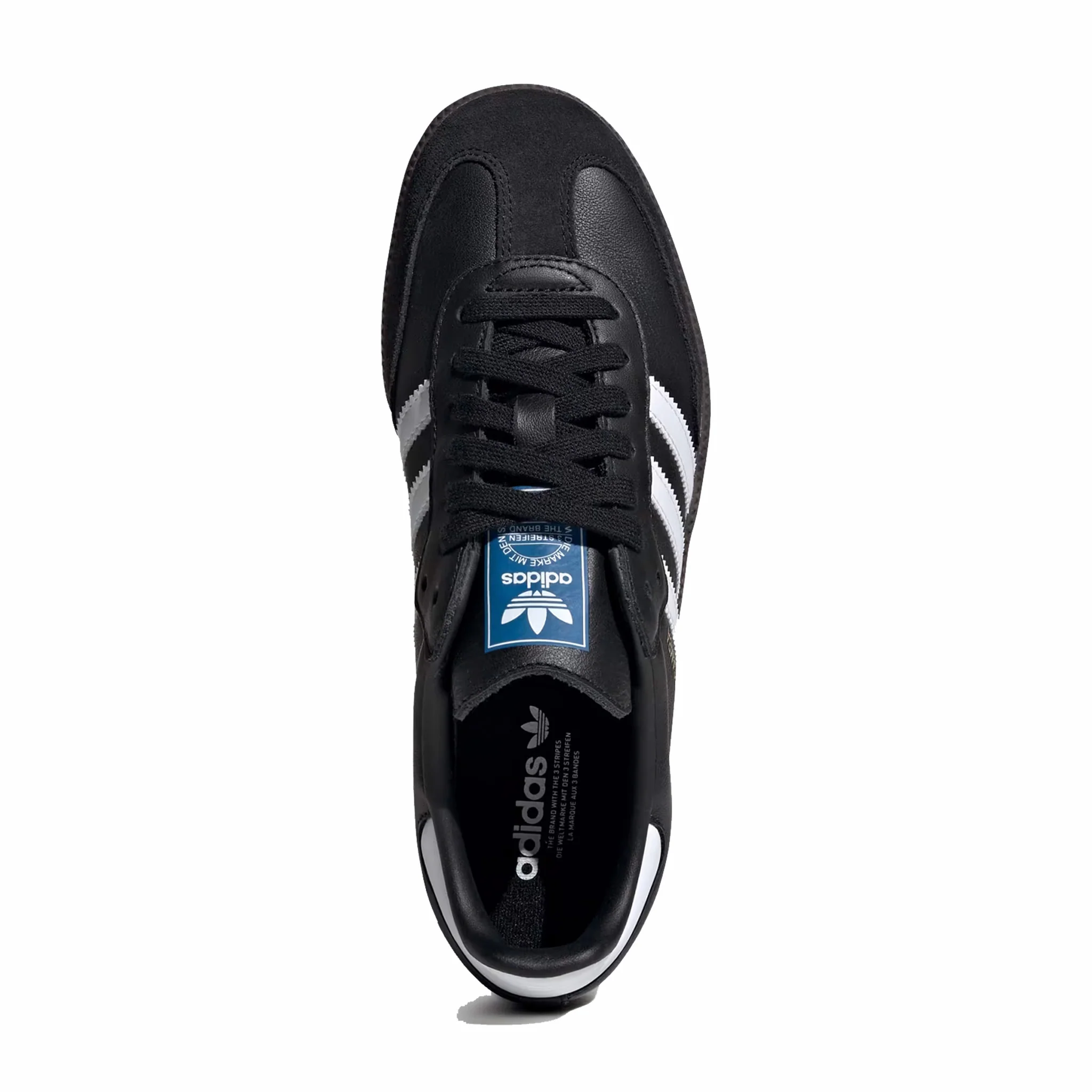 Adidas Men's Samba OG (Core Black/Cloud White/Gum) B75807 - Image 4