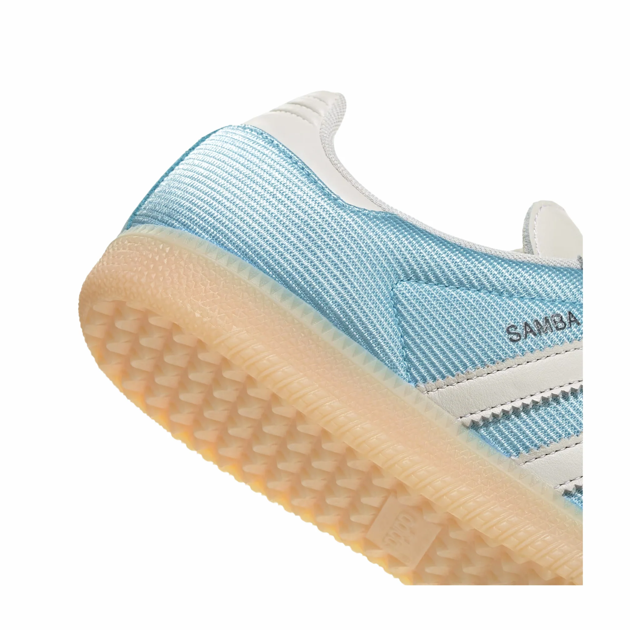 Adidas Men's Samba OG (Icey Blue/Chalk White/Sand Strata) - Image 5