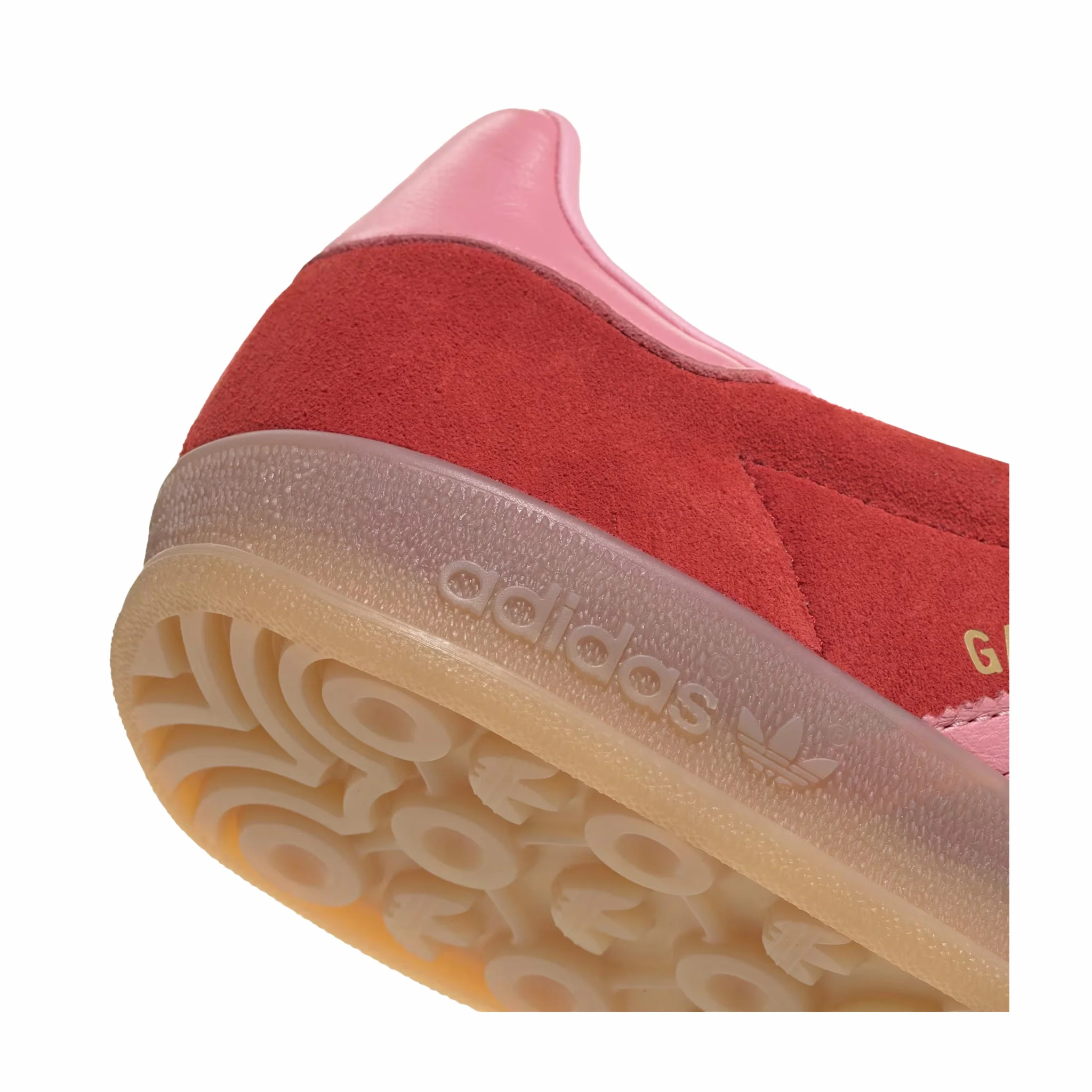 Adidas Women's Gazelle Indoor Shoes (Better Scarlet/Light Pink/Gum) - Image 5