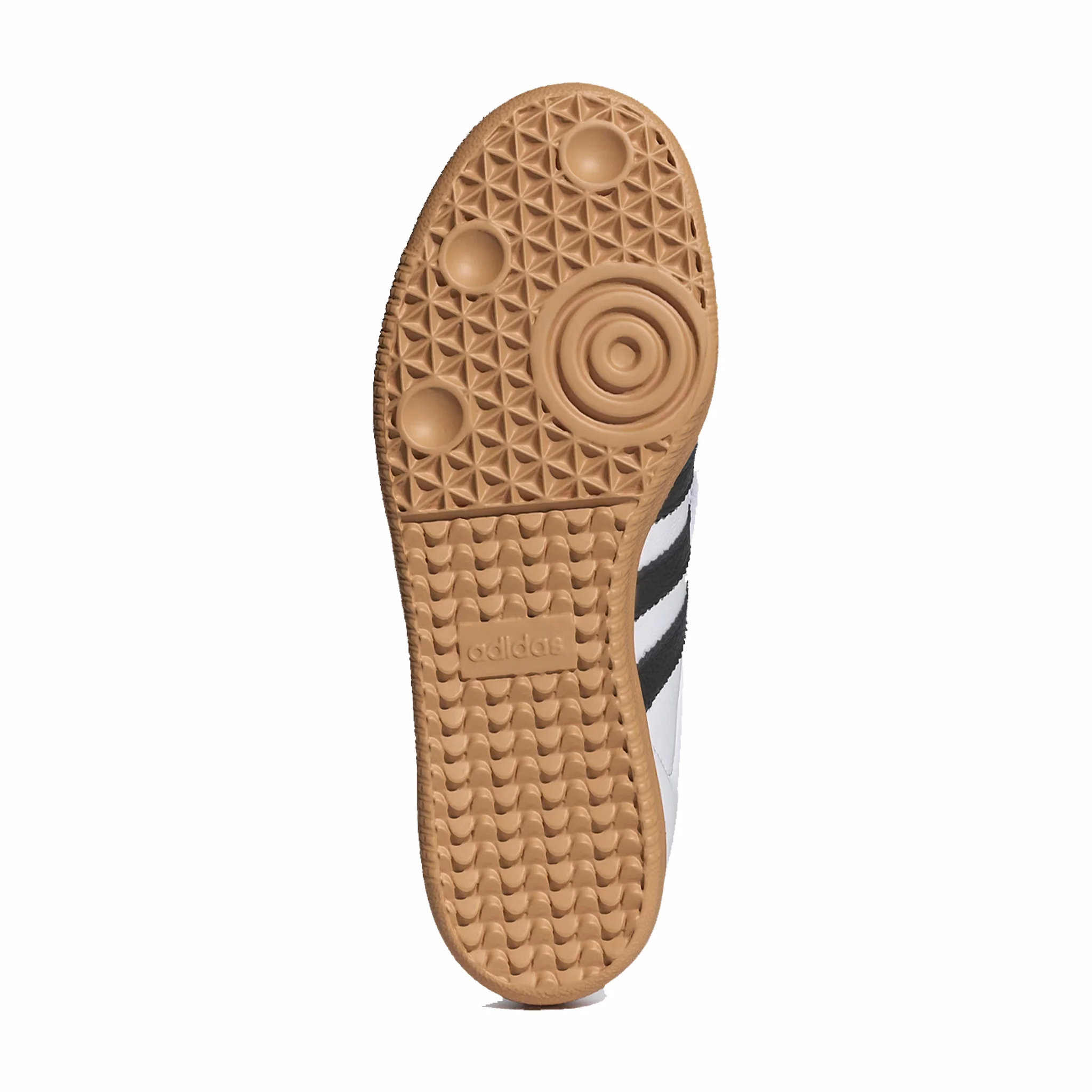 Adidas Women's Samba Long Tongue Shoes (Cloud White/Core Black/Gold Metallic) - Image 5