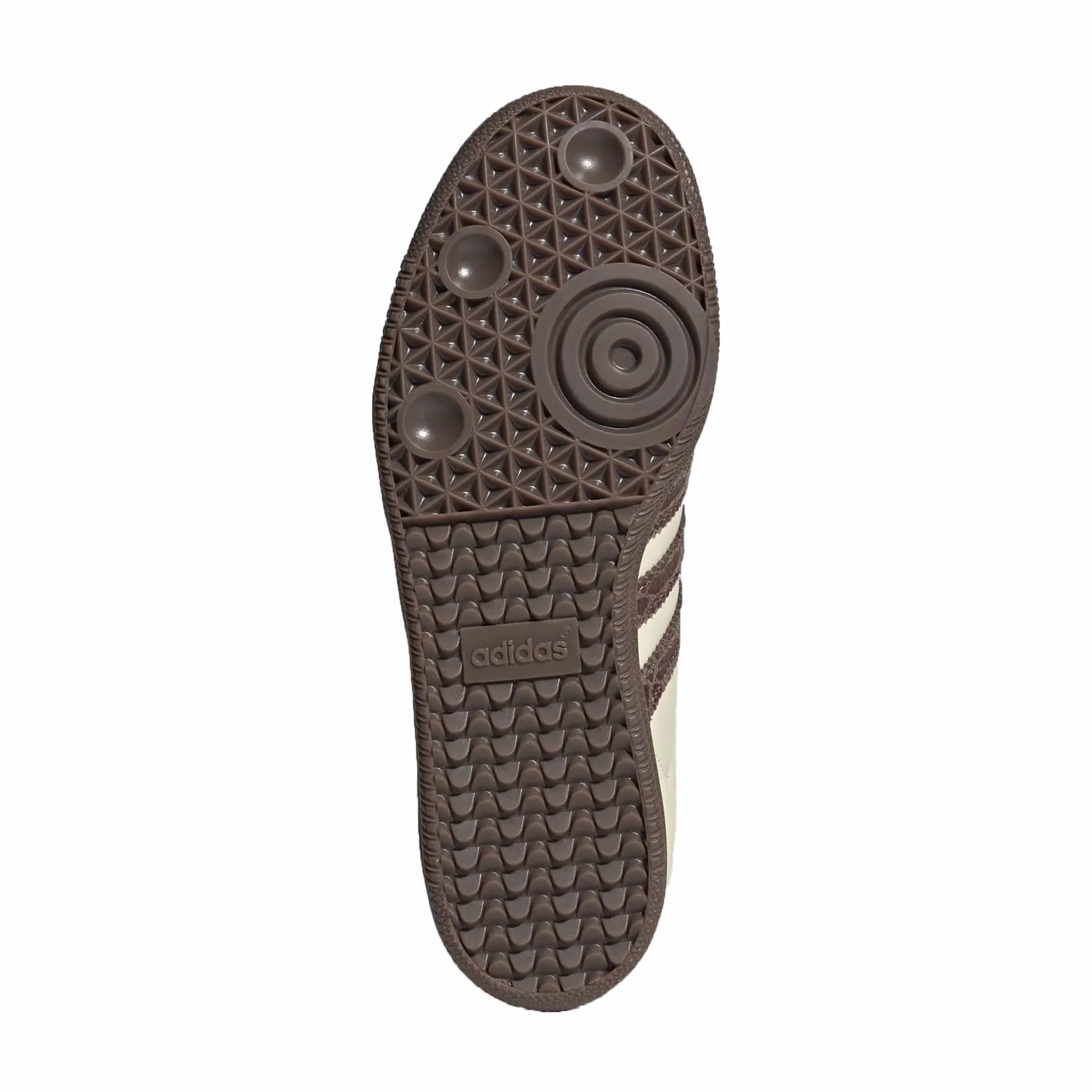Adidas Women's Samba OG Shoes (Cream White/Earth Strata/Maroon) - Image 3