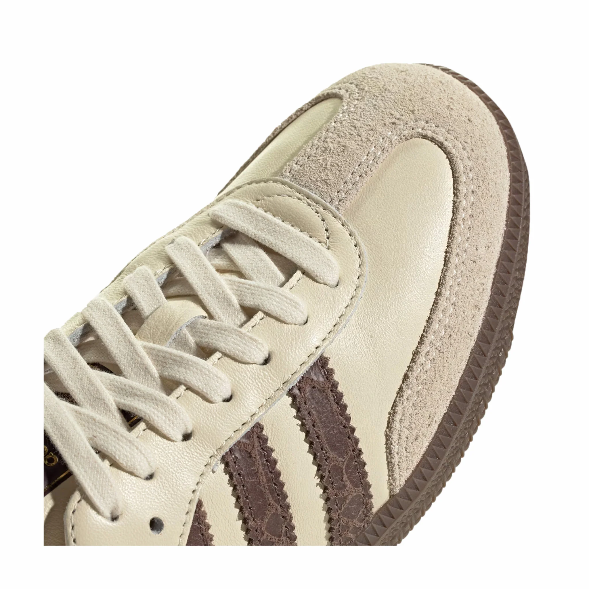 Adidas Women's Samba OG Shoes (Cream White/Earth Strata/Maroon) - Image 7