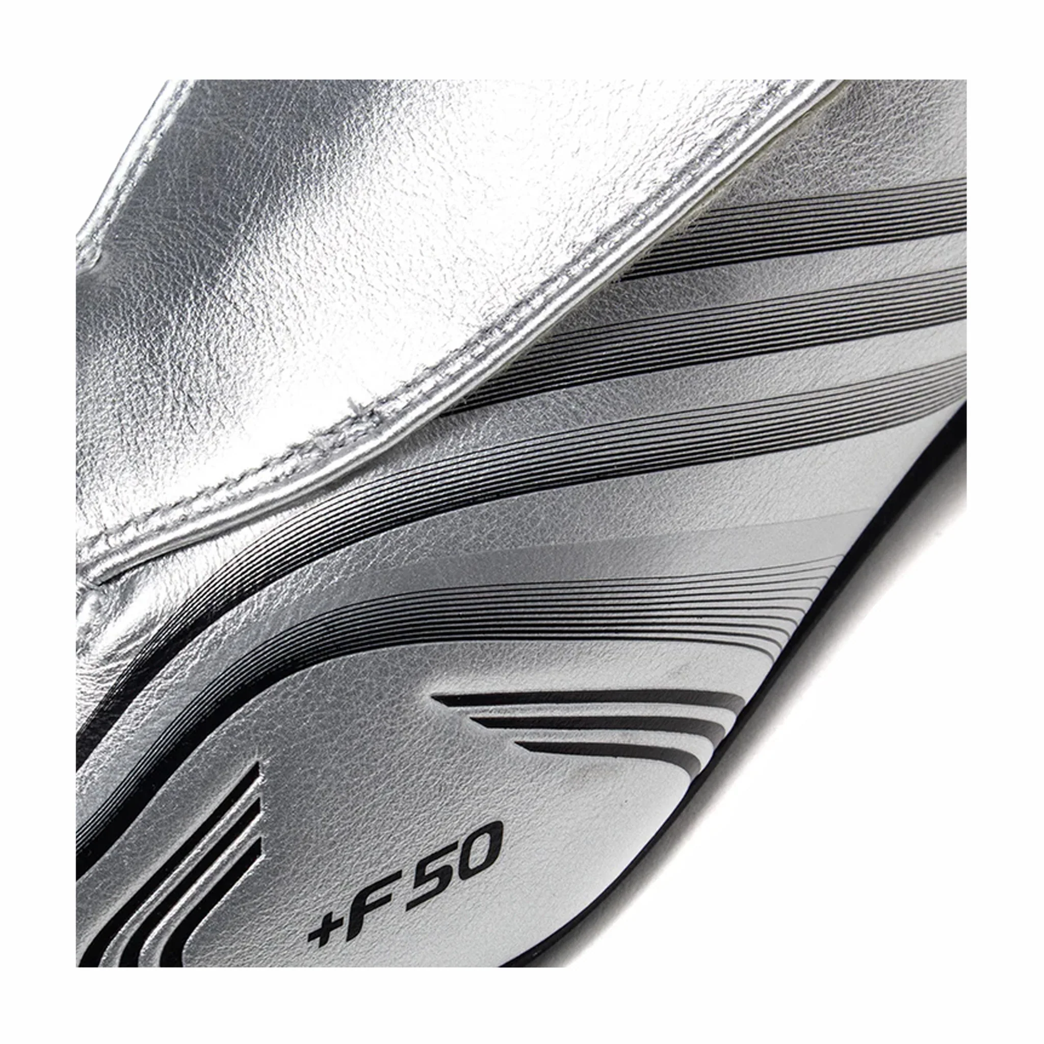 Adidas Women's Taekwondo F50 Shoes (Silver Metallic/Core Black) - Image 3