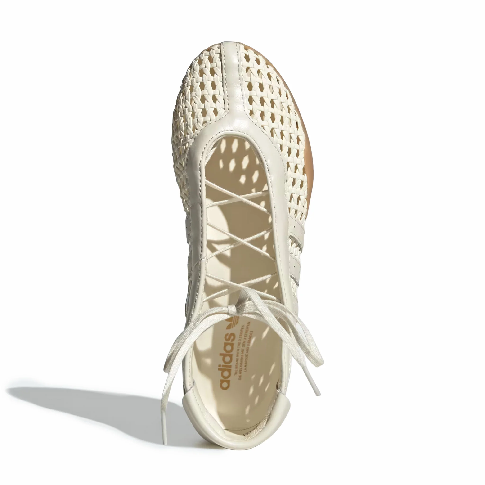 Adidas Women's Taekwondo MEI Shoes (Cream White/Cream White/Gum) - Image 2