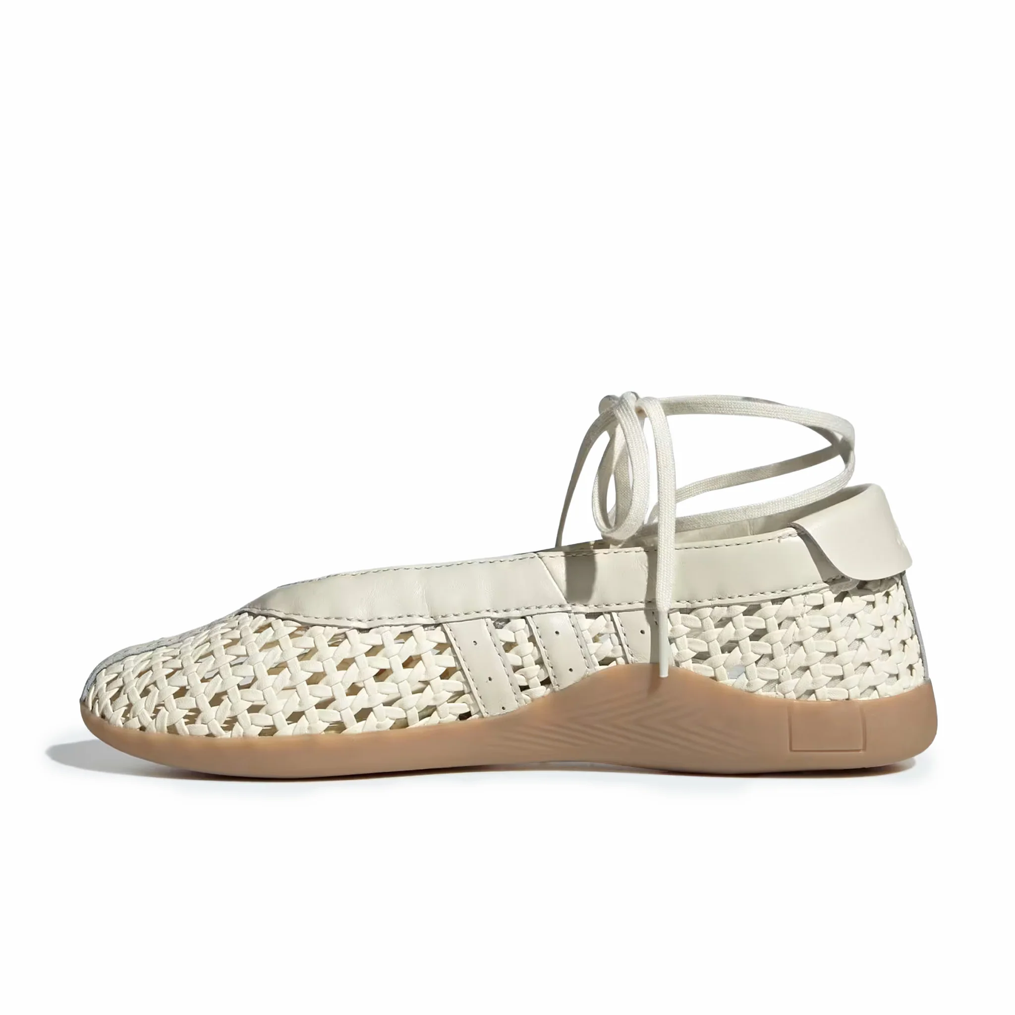 Adidas Women's Taekwondo MEI Shoes (Cream White/Cream White/Gum) - Image 4