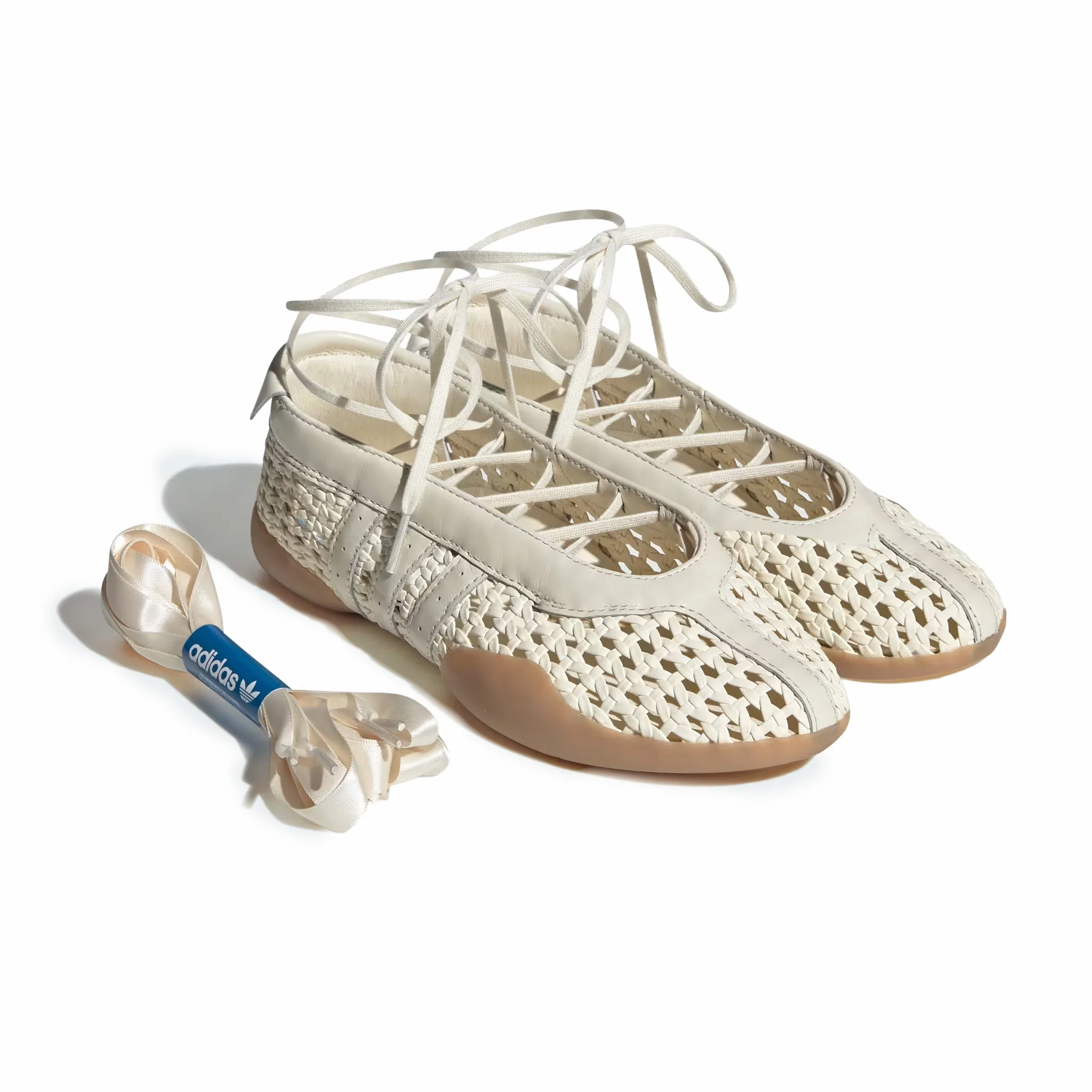 Adidas Women's Taekwondo MEI Shoes (Cream White/Cream White/Gum) - Image 5