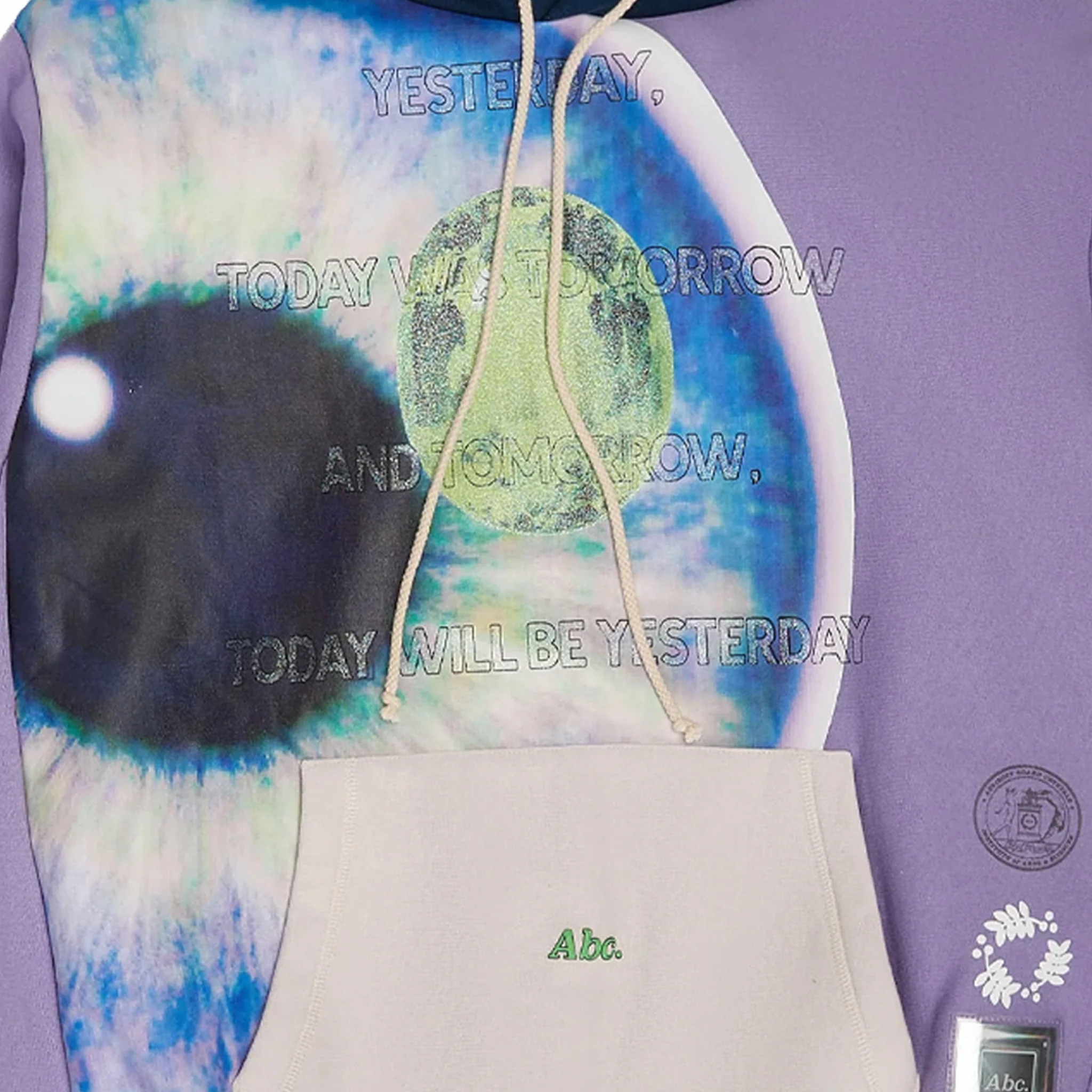 Advisory Board Crystals Birthstone Hoodie: 08 August (Purple) - Image 2