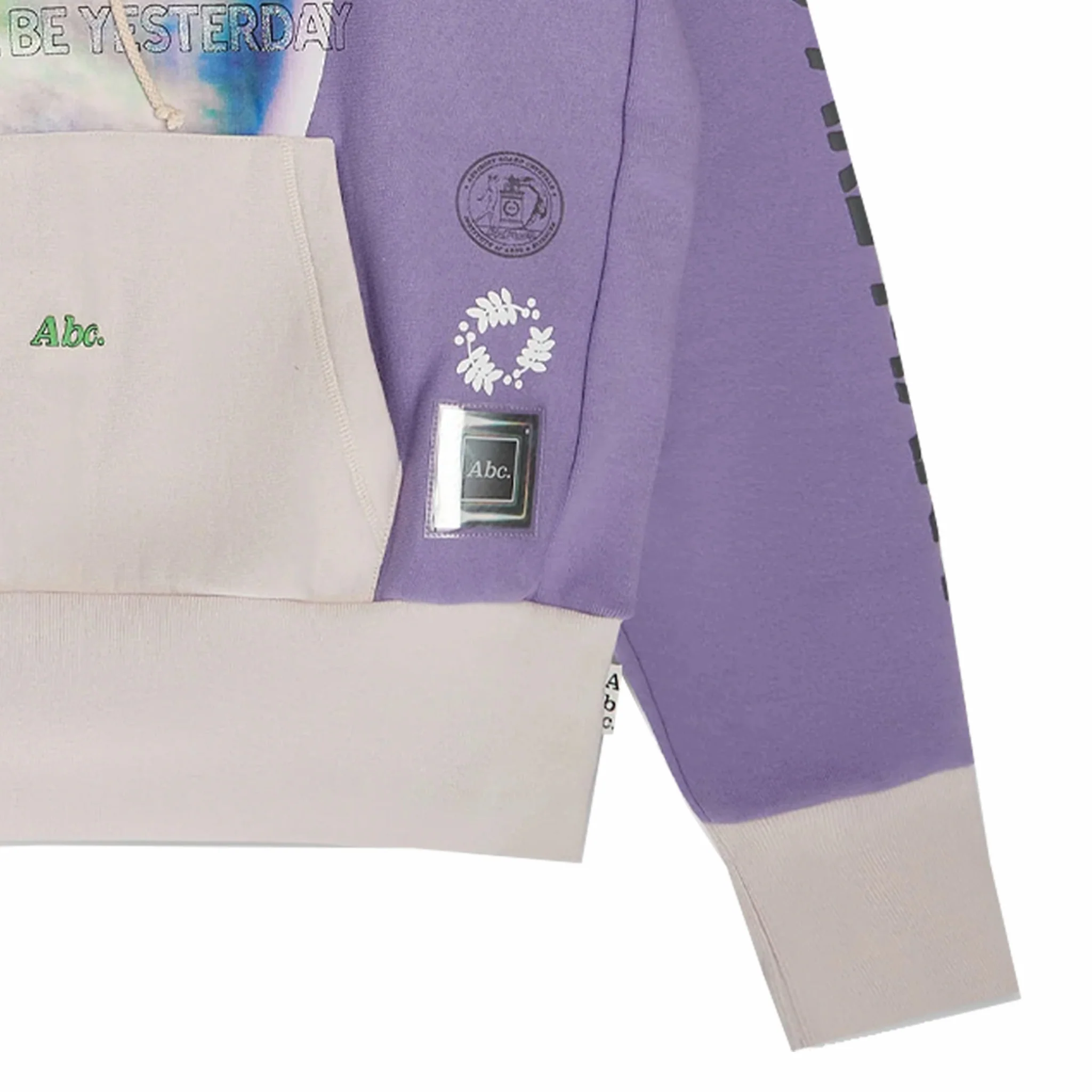 Advisory Board Crystals Birthstone Hoodie: 08 August (Purple) - Image 3