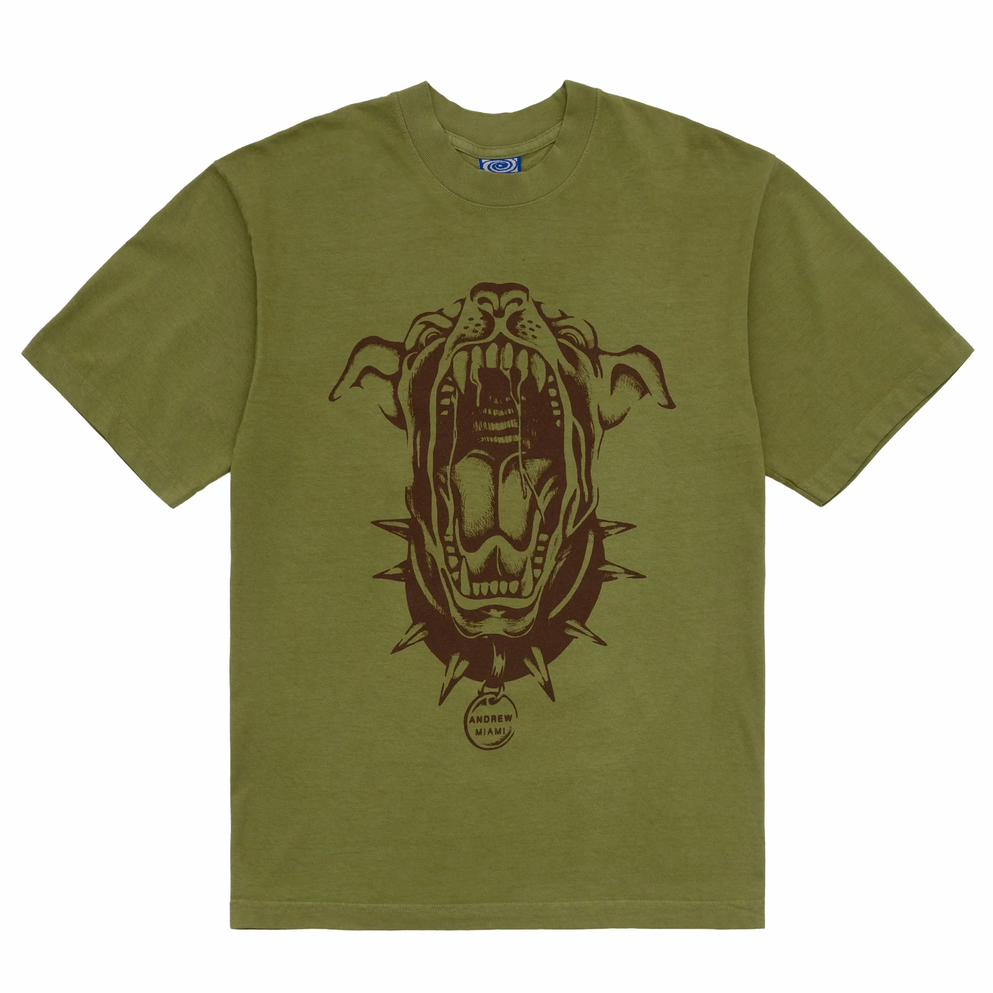 Andrew He Don't Bite Tee (Drab)