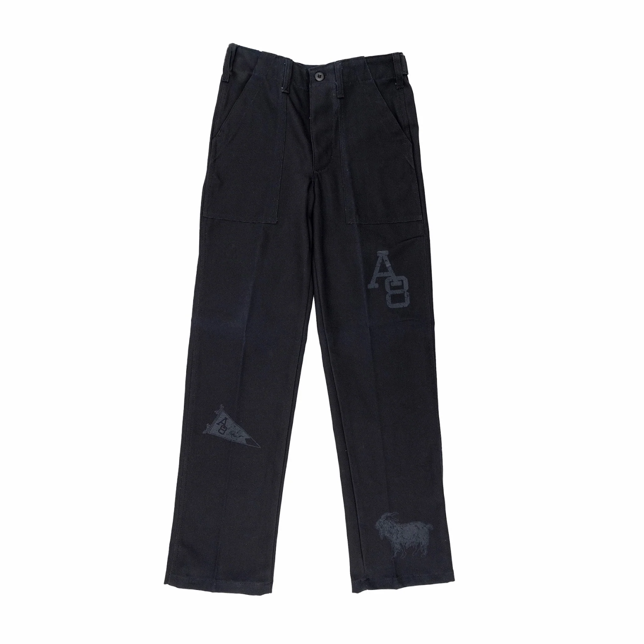 August x Stan Ray 8 Year Anniversary "Mercurial" Camp Trouser (Black)