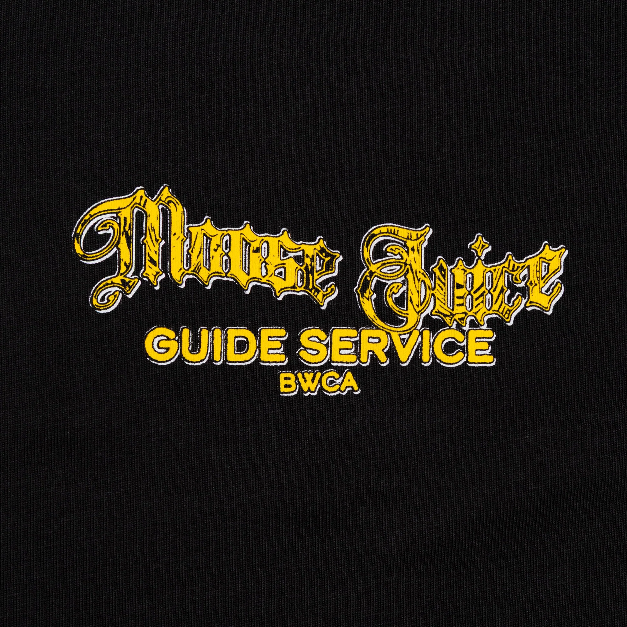 August "Moose Juice Guide Service" 6.5oz Cotton T-Shirt (Cole) - Image 4