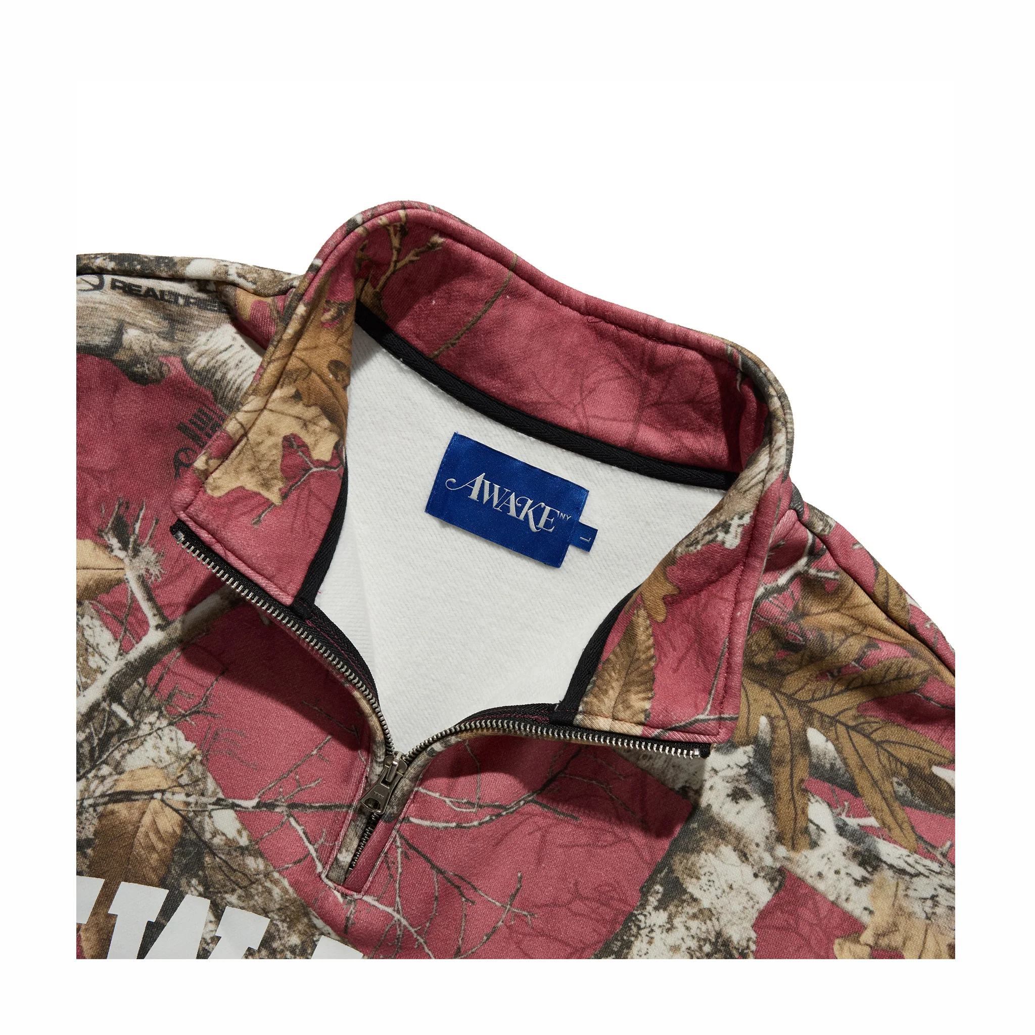 Awake NY New York Arch 1/4 Zip (Merlot) - Image 2