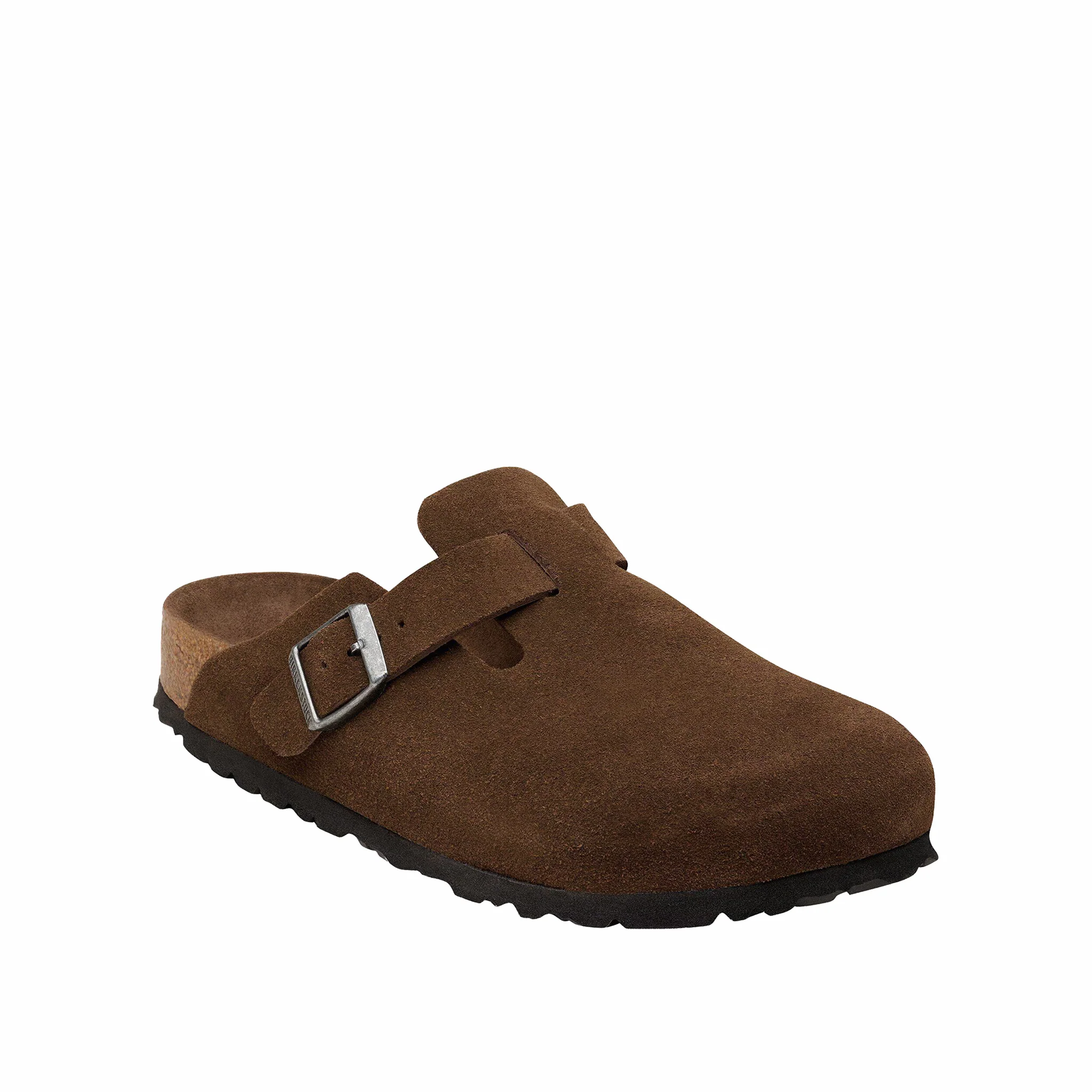 Birkenstock Men's Boston Soft Footbed Suede Leather - Regular (Carafe Tonal FB) - Image 2