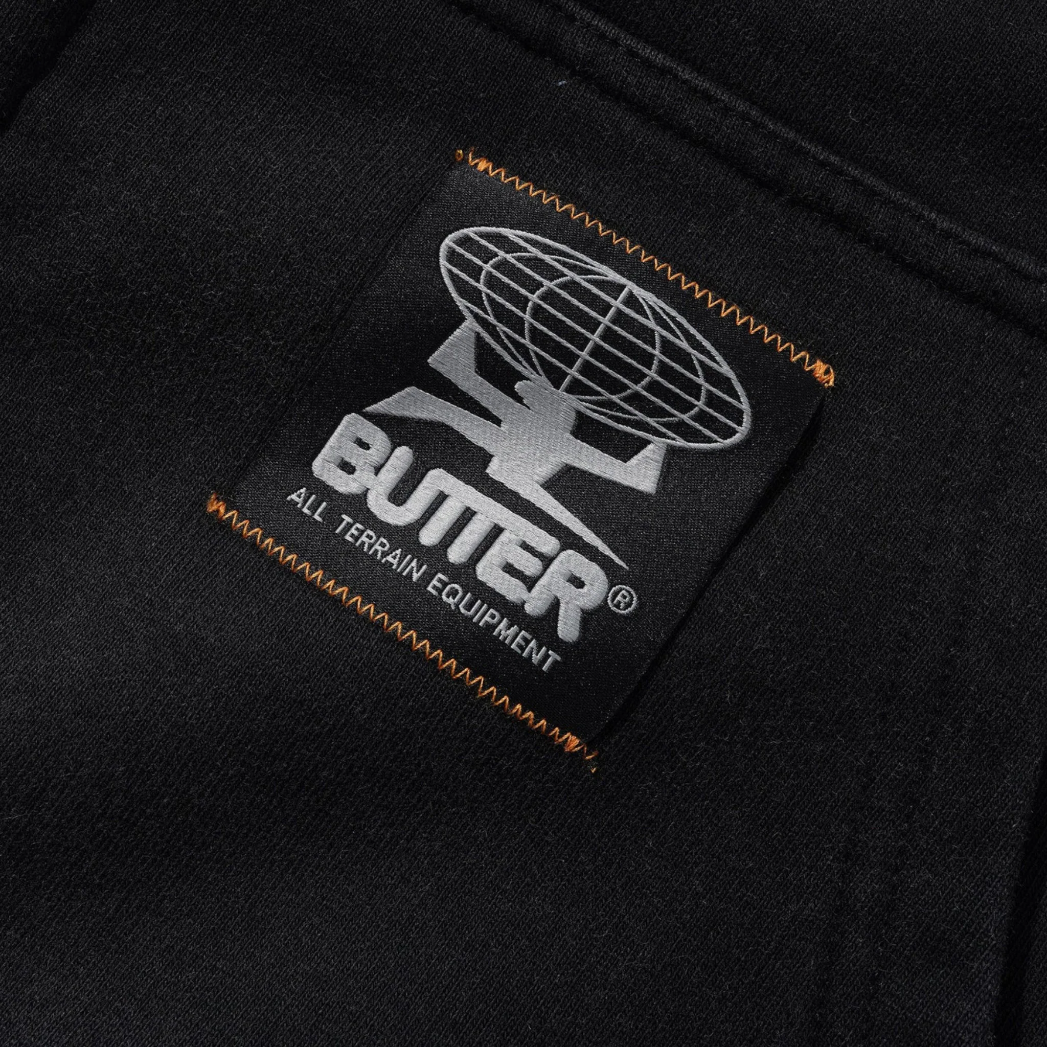Butter Goods Garage Zip-Thru Hoodie (Faded Charcoal) - Image 2