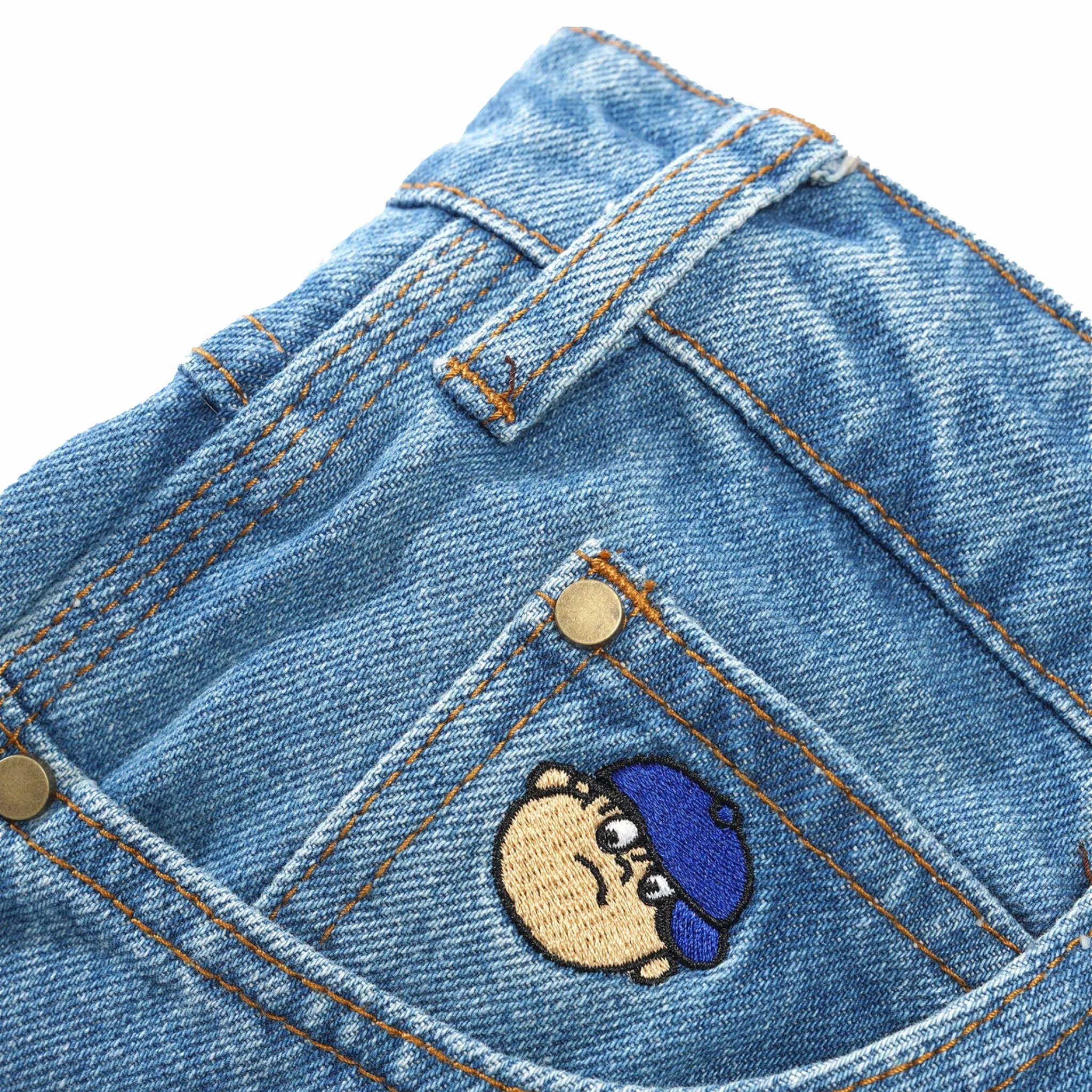Butter Goods Santosuosso Denim Jeans (Washed Indigo) - Image 3
