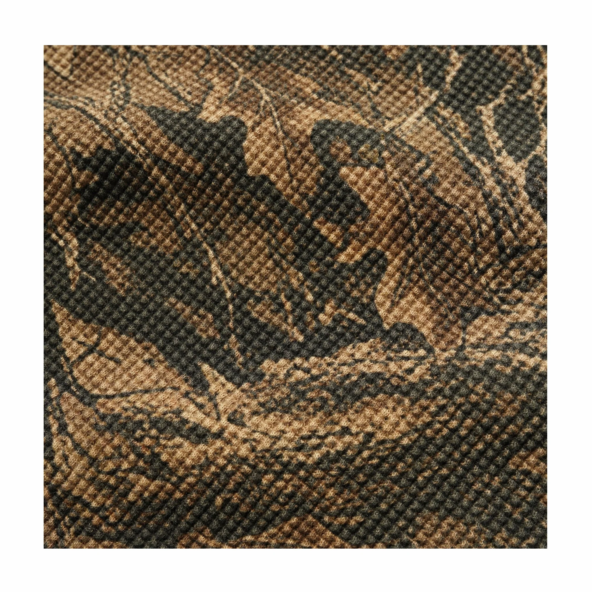 Butter Goods Waffle Longsleeve Top (Forest Camo) - Image 2