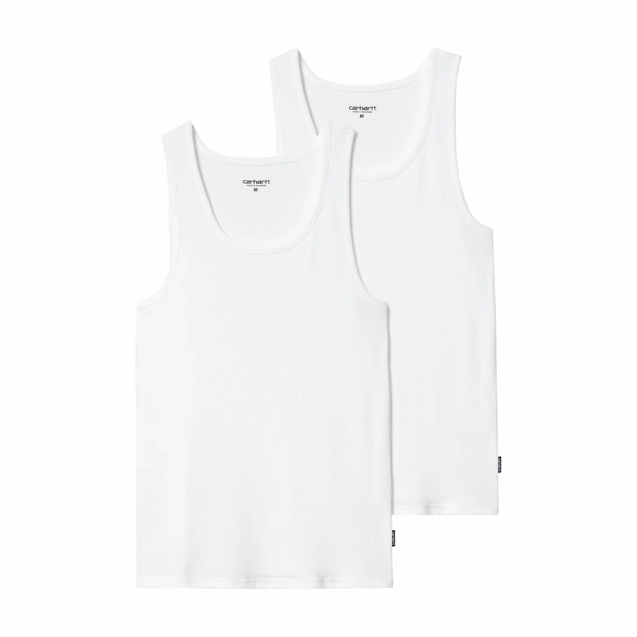 Carhartt WIP A-Shirt 2 Pack (White) - Image 2
