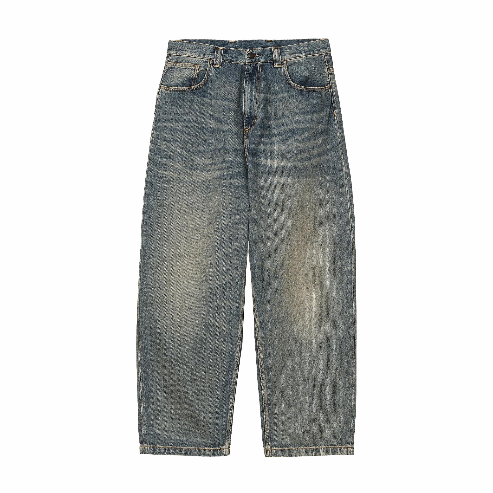 Carhartt WIP Brandon Pant - Worn Used Wash (Blue)