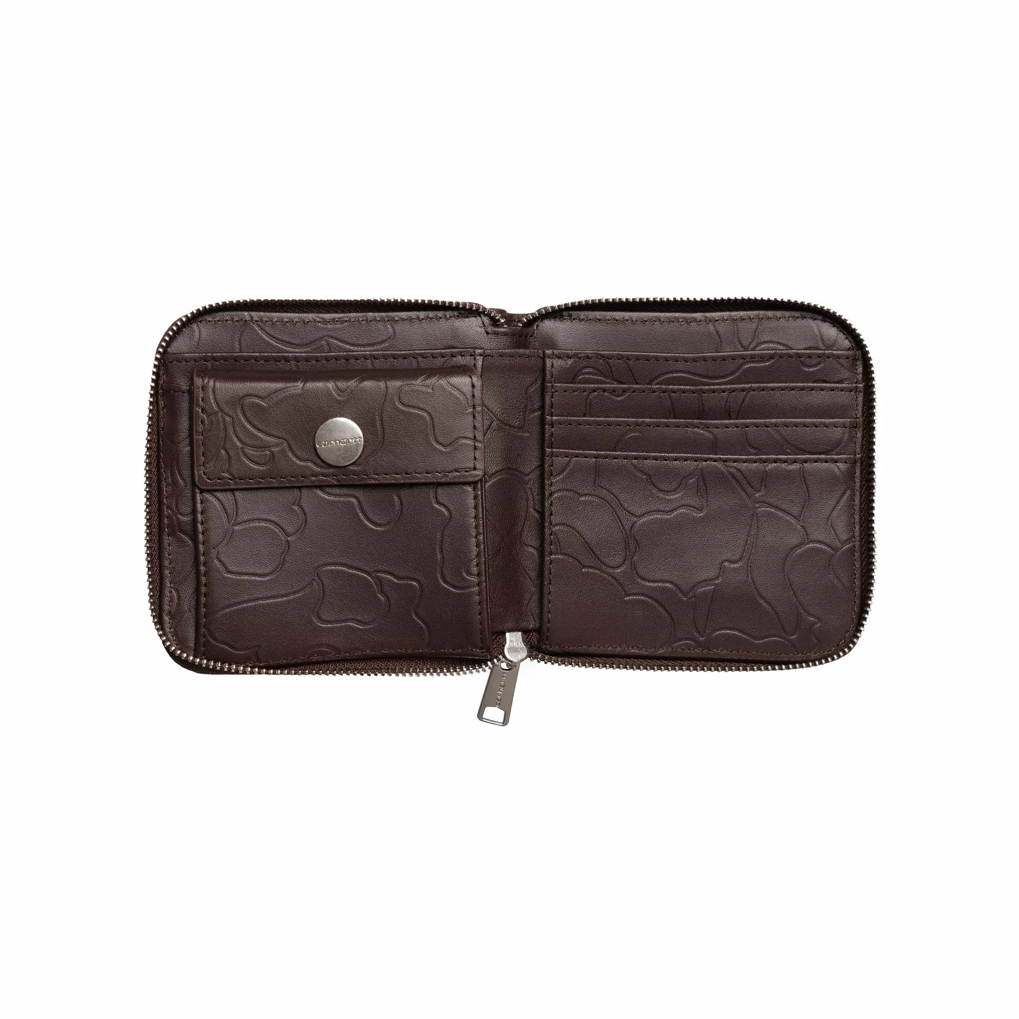 Carhartt WIP Camo Duck Wallet (Palisander/Silver) - Image 3