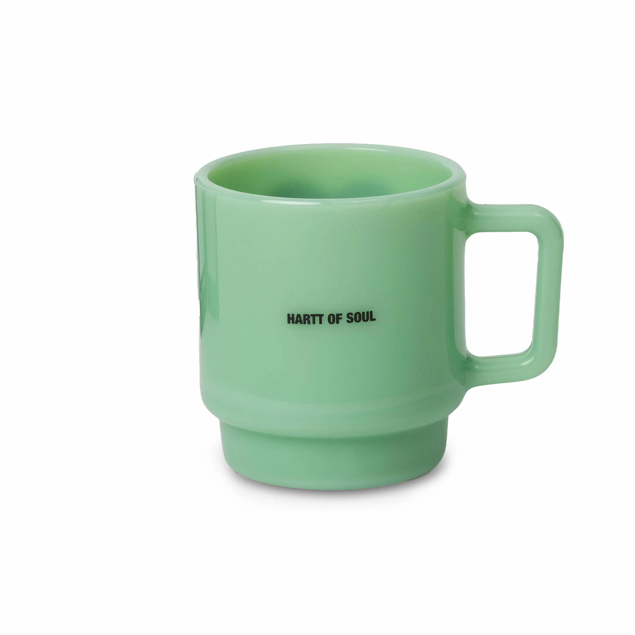 Carhartt WIP Heart Glass Mug (Jade) - Image 2