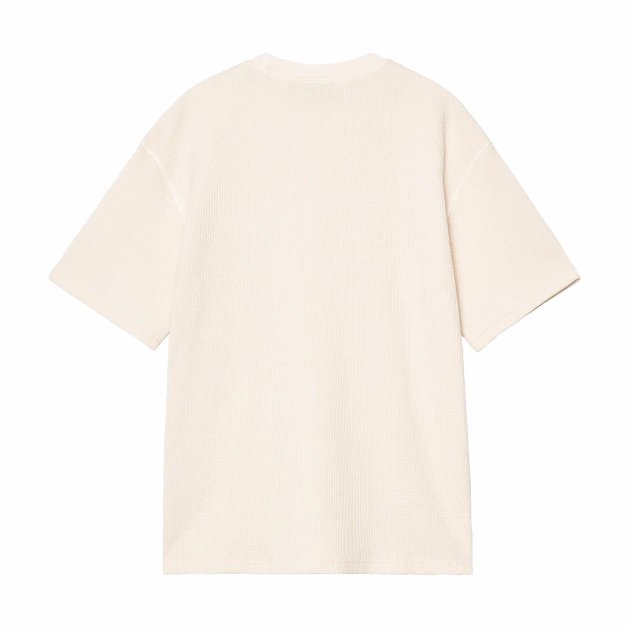 Carhartt WIP Nelson Waffle T-Shirt (Natural Garment Dyed) - Image 2