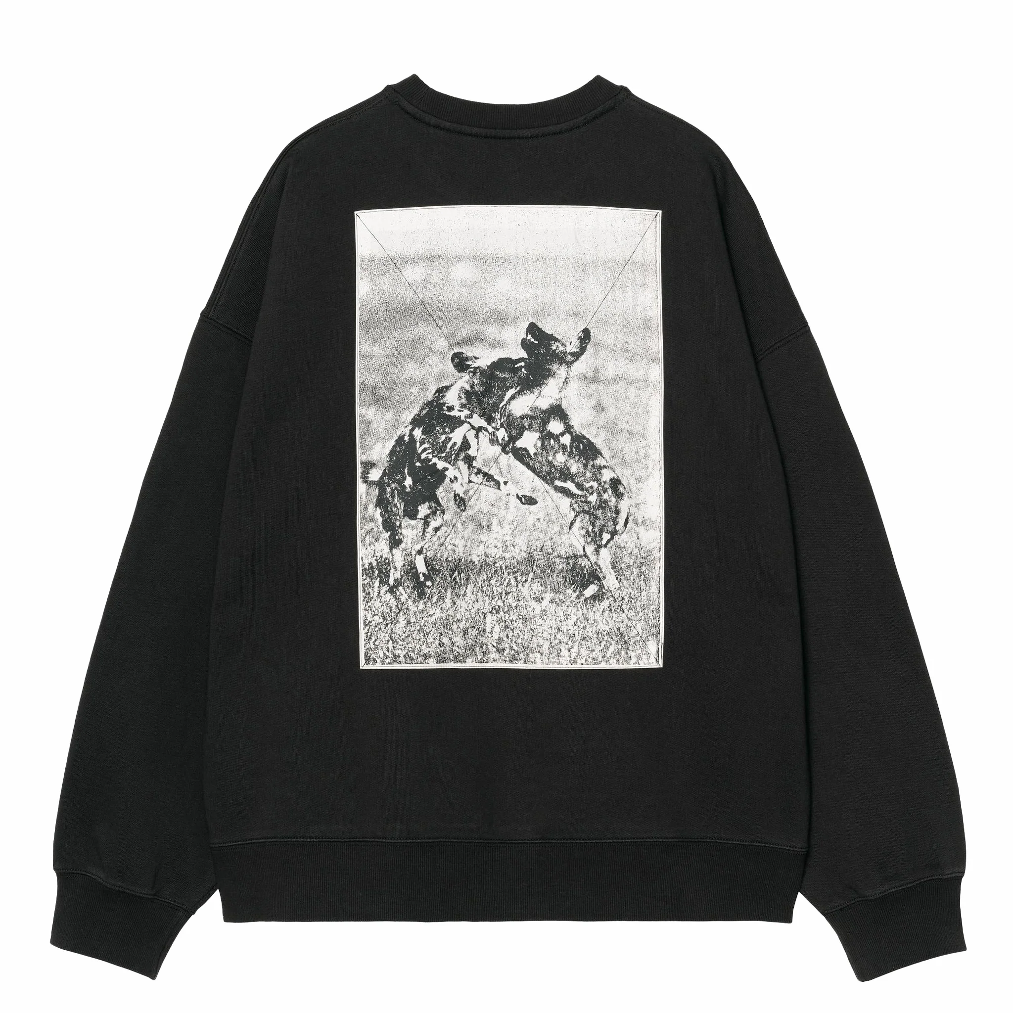 Carhartt WIP No Play Sweatshirt (Black) - Image 2