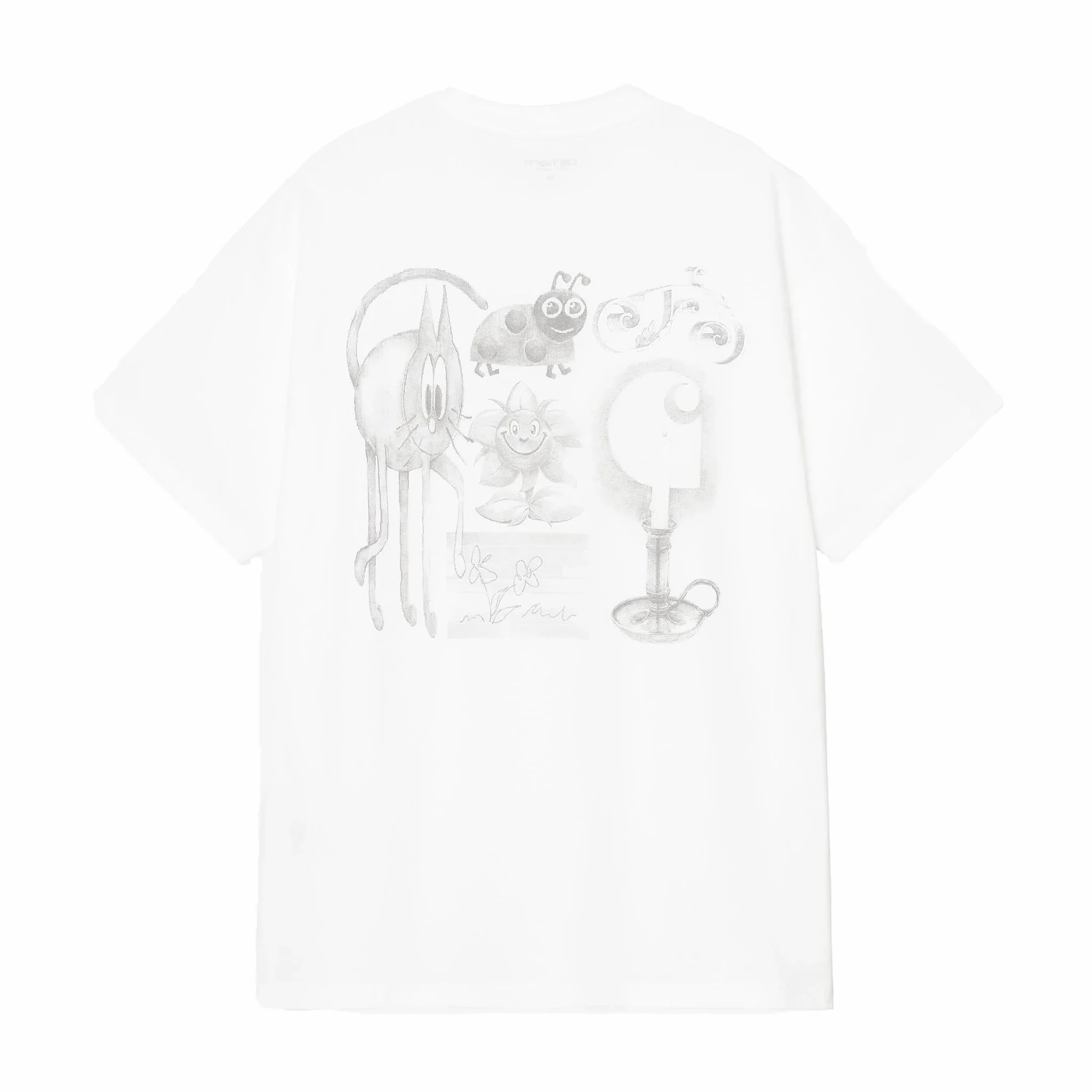 Carhartt WIP Okniceok 01 T-Shirt (White) - Image 2