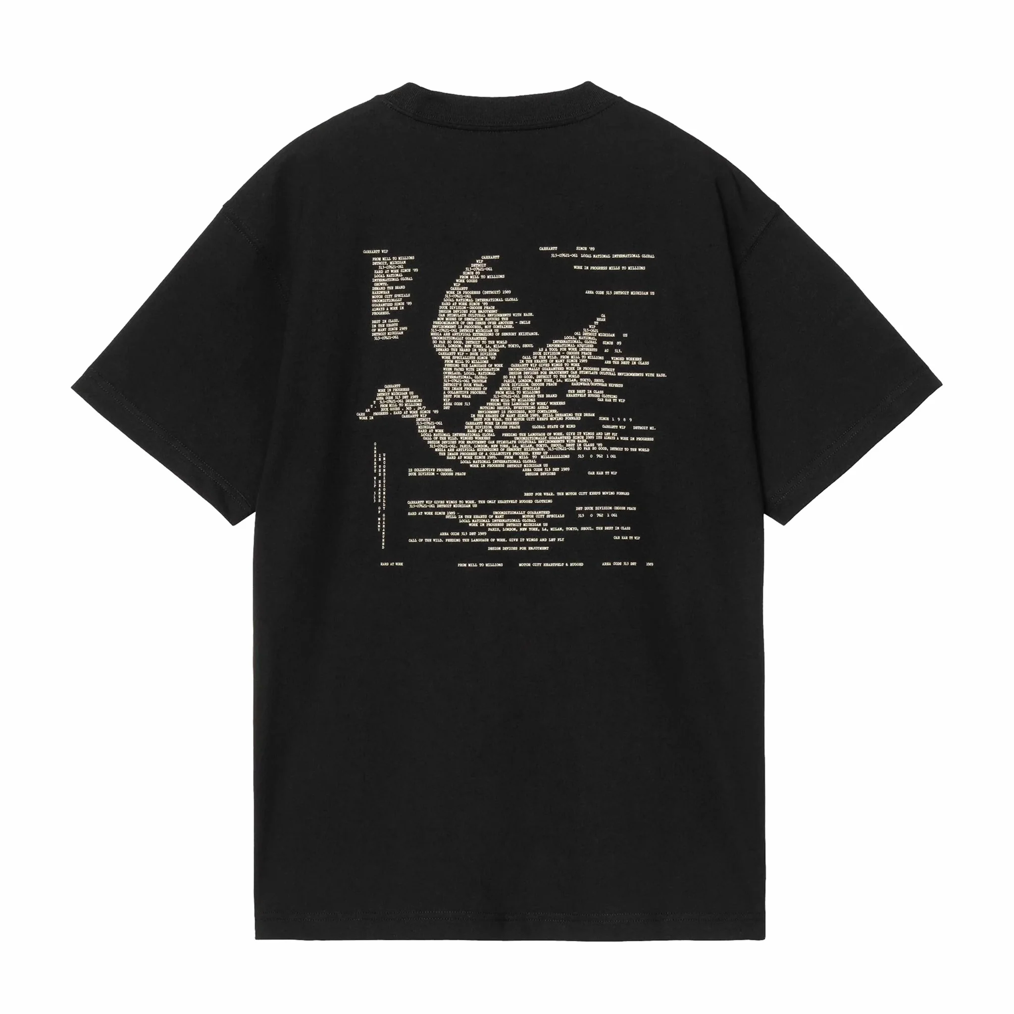 Carhartt WIP Punched T-Shirt (Black)