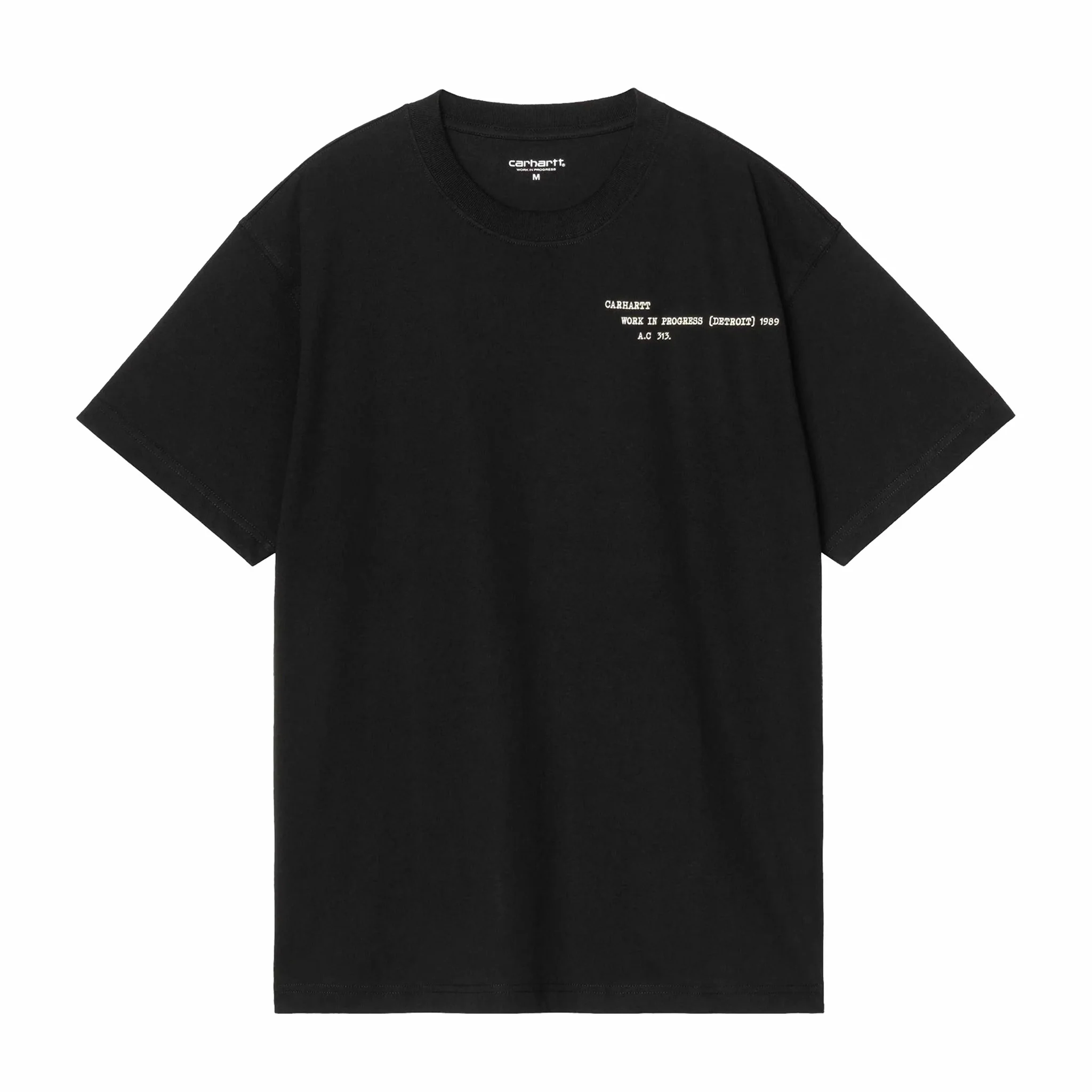 Carhartt WIP Punched T-Shirt (Black) - Image 2