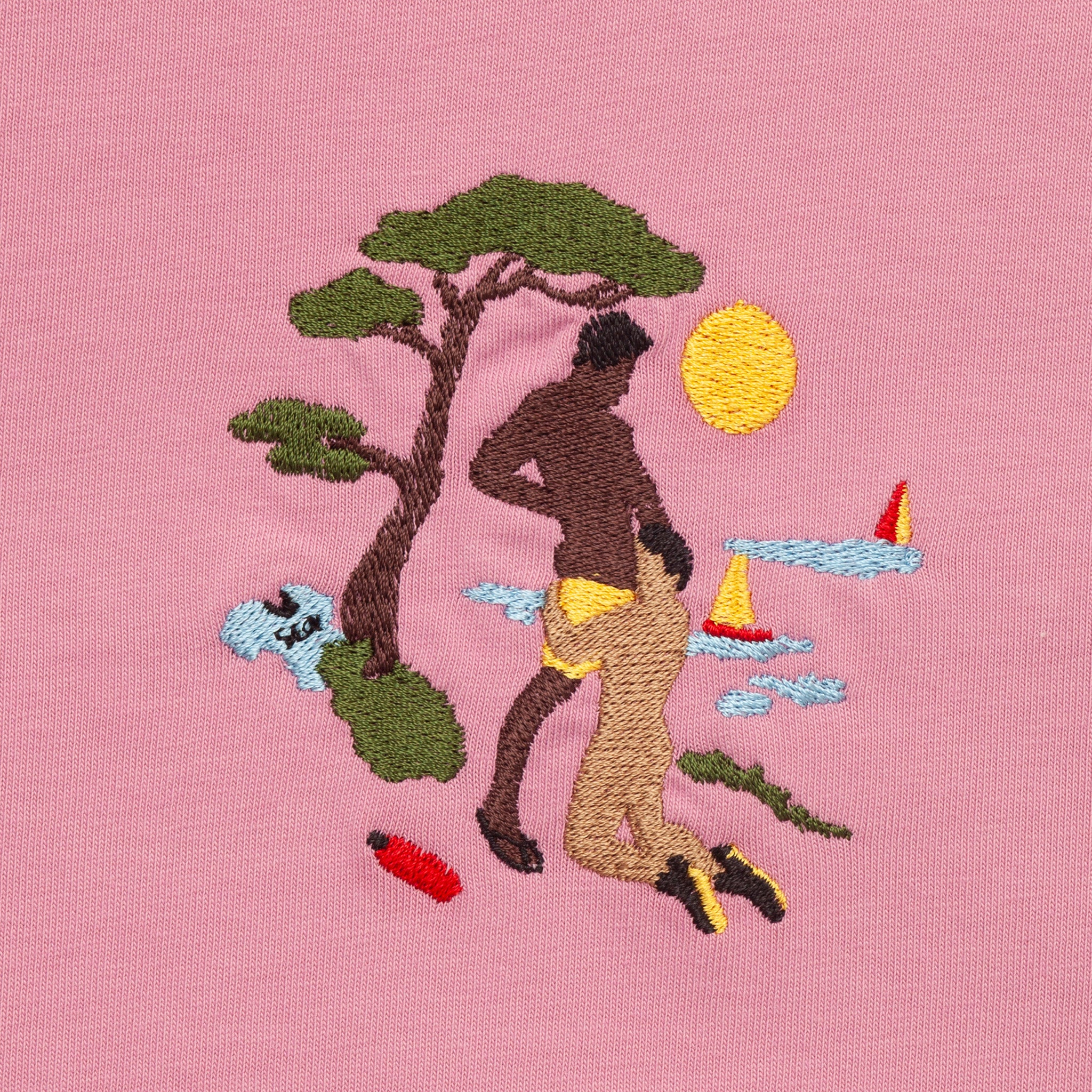 Carne Bollente Blowin' in the Wind T-Shirt (Off-Pink) - Image 2