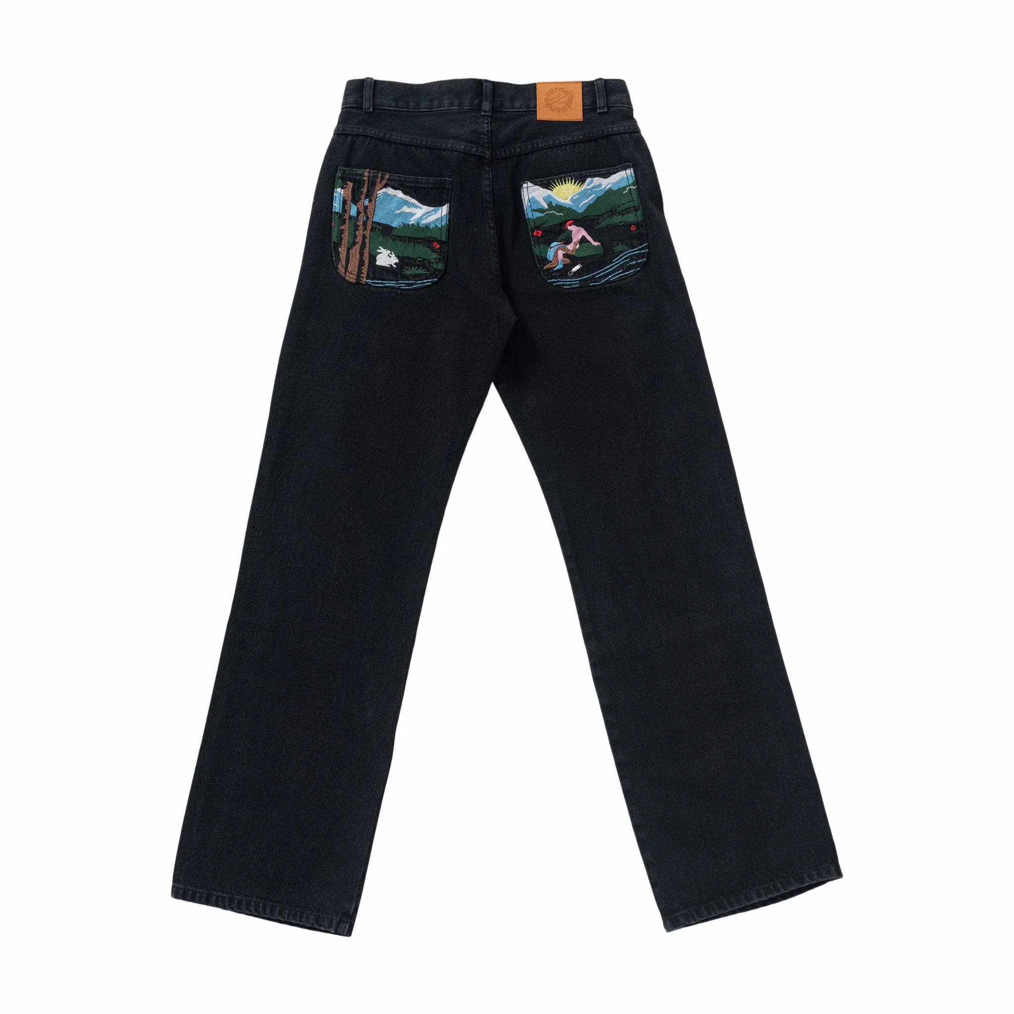 Carne Bollente Fountain Halt Pant (Washed Black) - Image 2