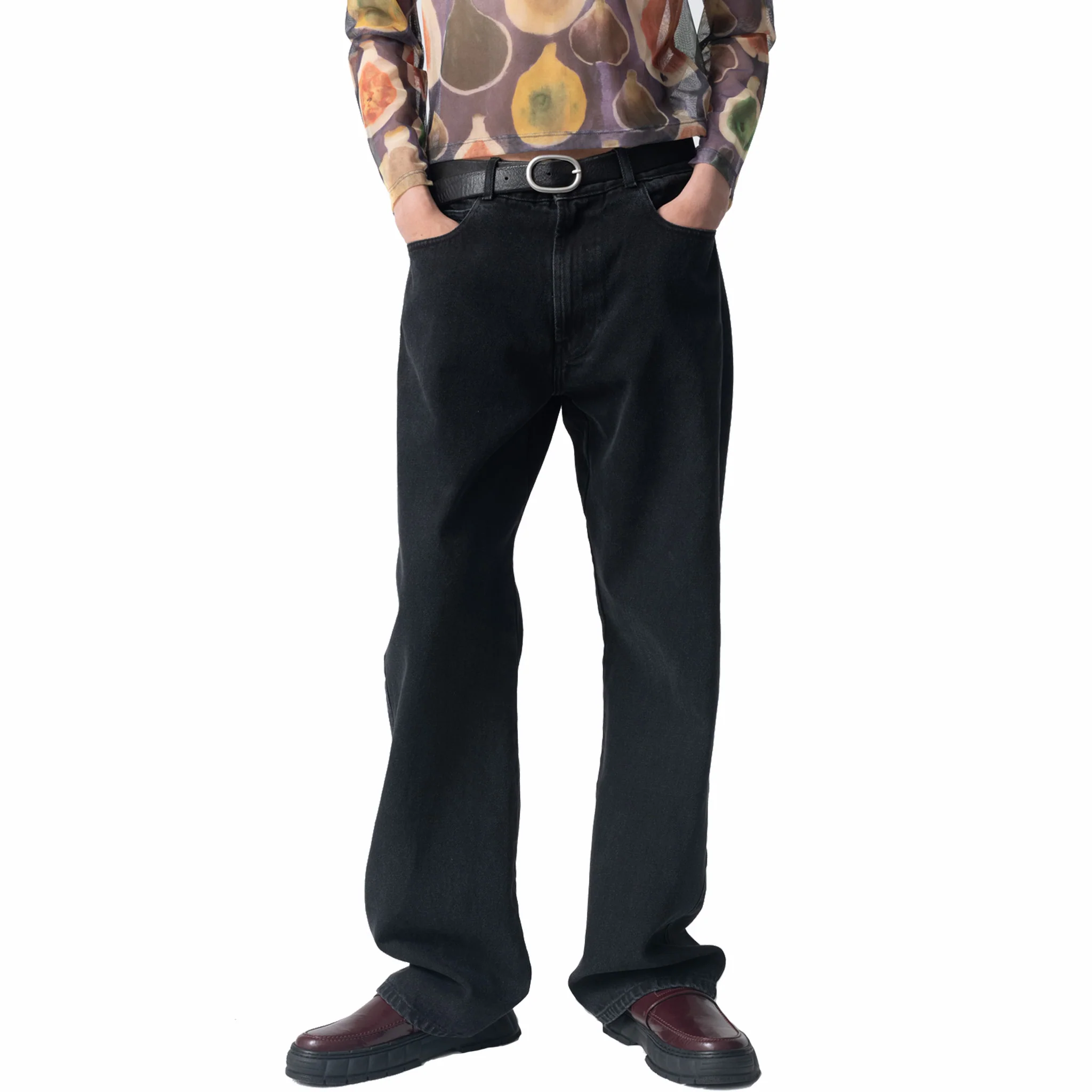Carne Bollente Fountain Halt Pant (Washed Black) - Image 3
