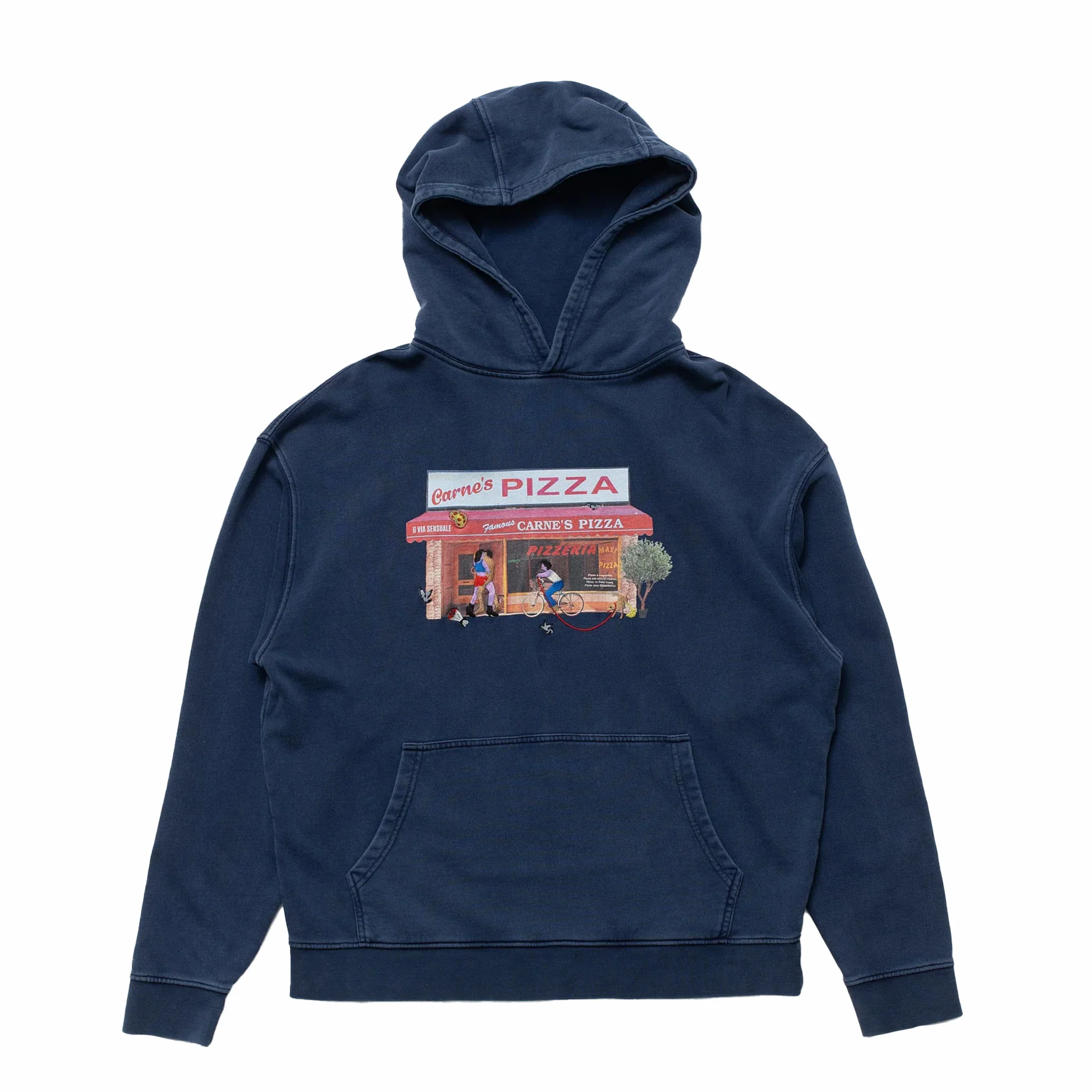 Carne Bollente Hot Slice Hoodie (Navy)