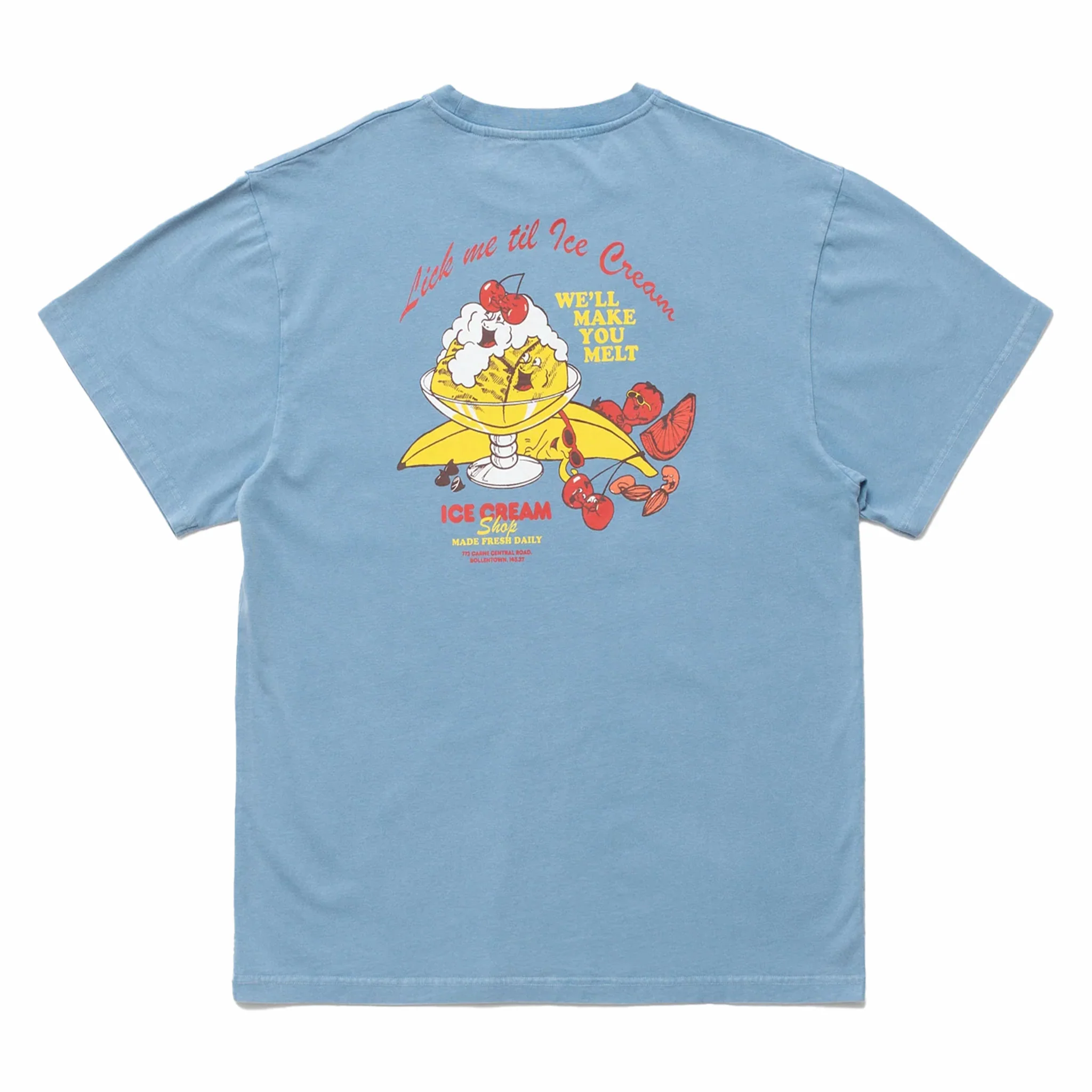 Carne Bollente Lick Me T-Shirt (Off Blue)