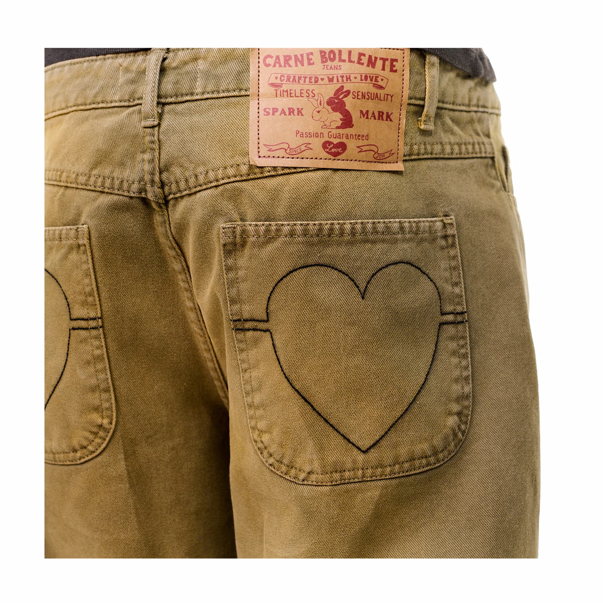 Carne Bollente Love Pants Forever (Off Khaki) - Image 4