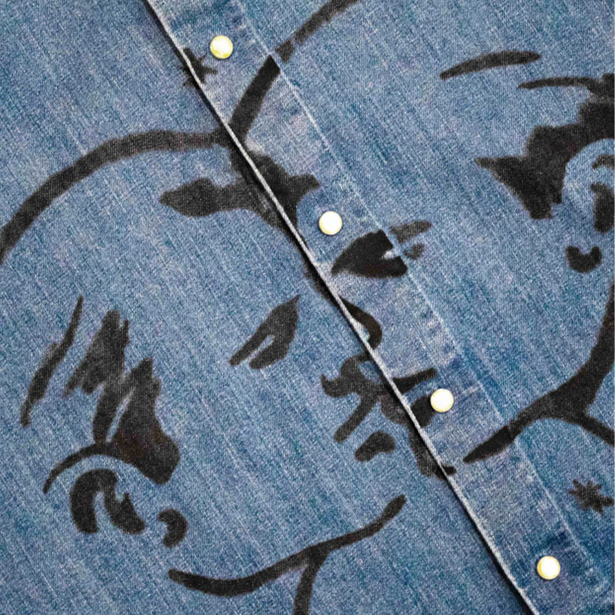 Carne Bollente My Denim Darling Shirt (Light Blue) - Image 4