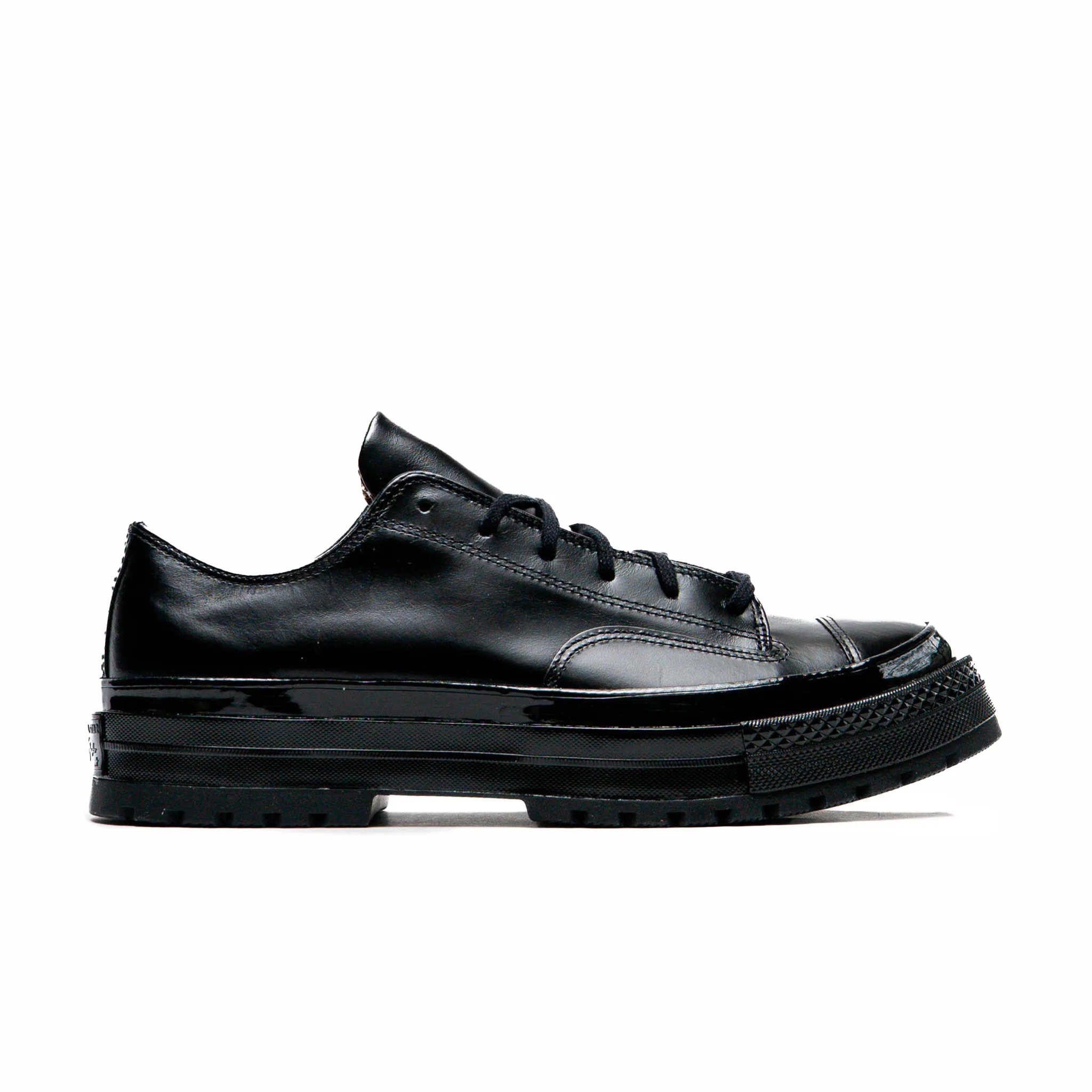 Converse Men's Chuck 70 National Leather (Black/Black/Black)