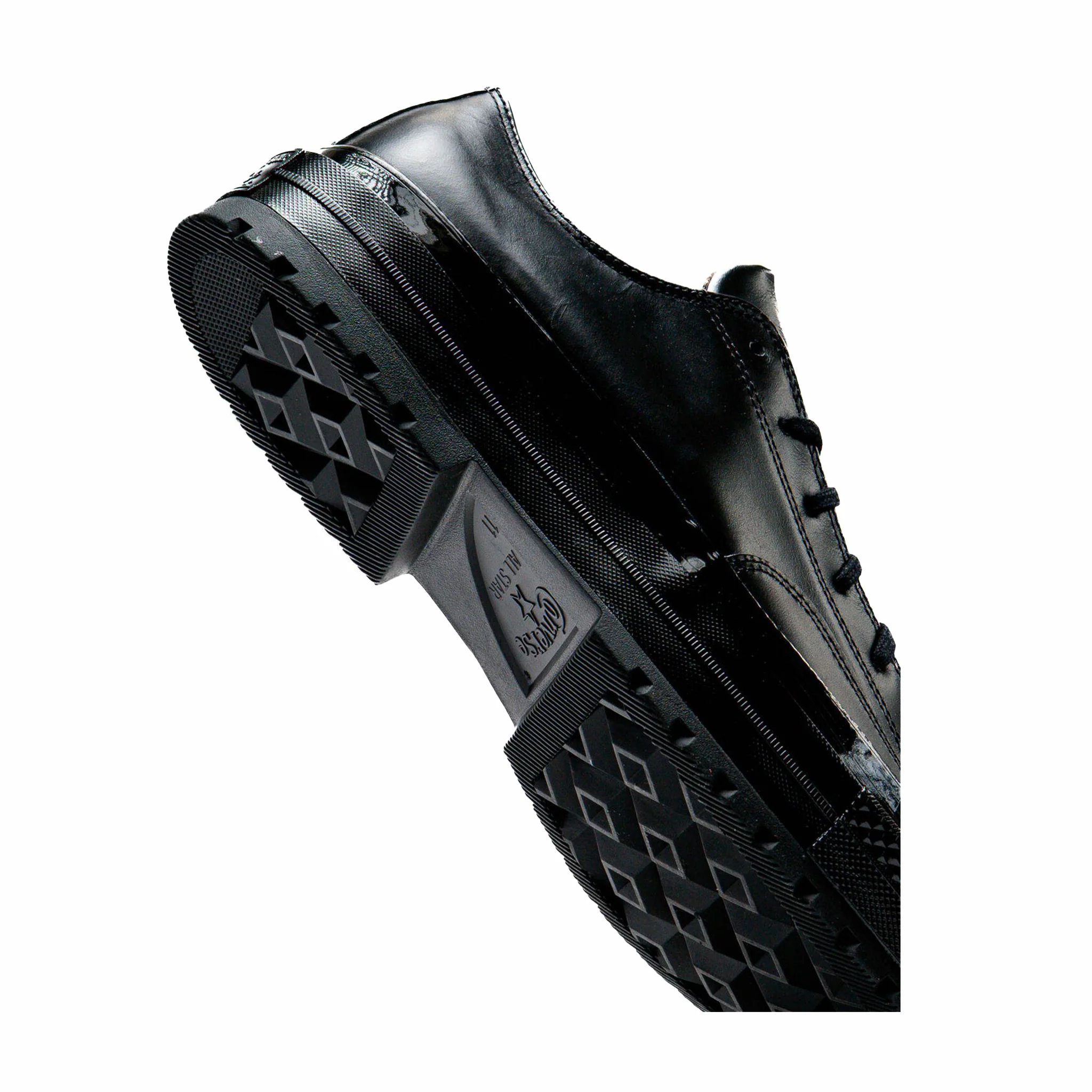 Converse Men's Chuck 70 National Leather (Black/Black/Black) - Image 4