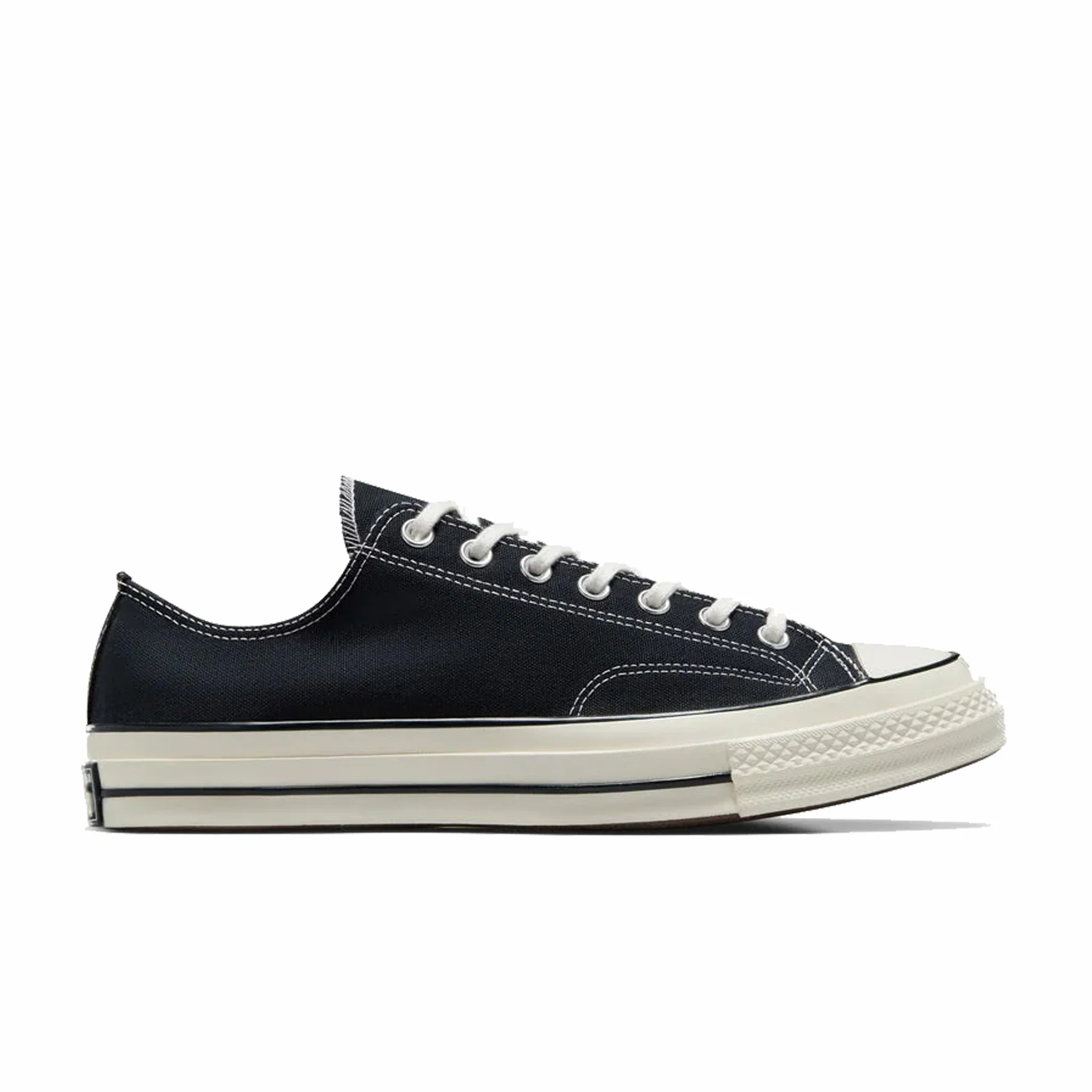 Converse Unisex Chuck 70 Ox Canvas Low Top Shoe (Black/Black/Egret)