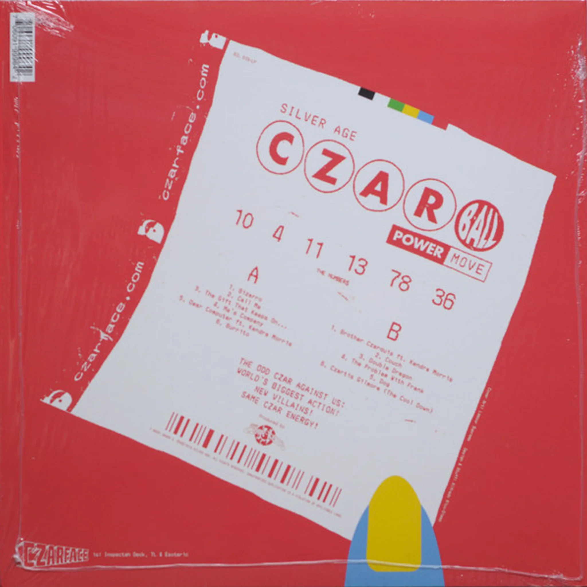 Czarface "The Odds Czar Against Us" LP (Black Vinyl) - Image 3
