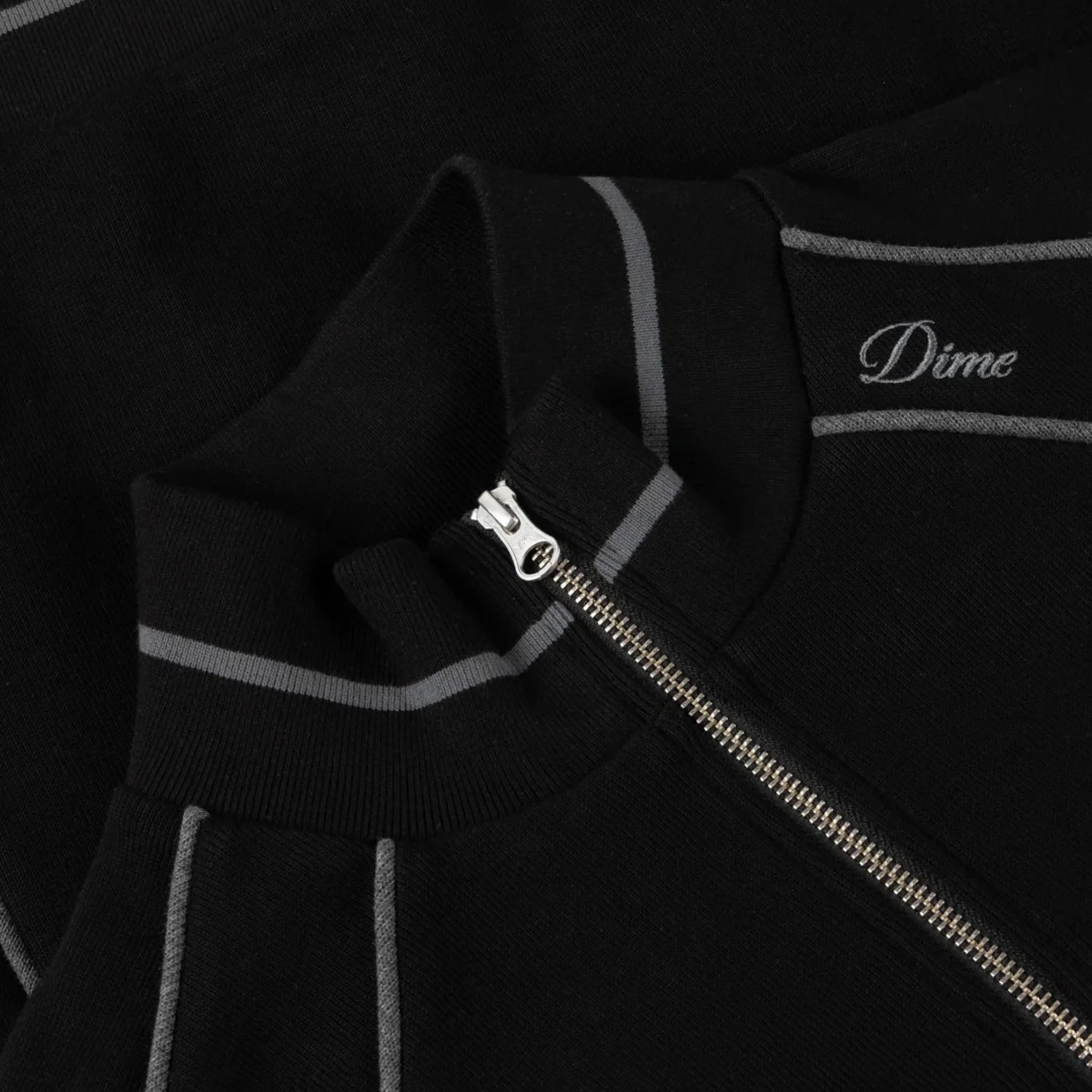 Dime Track Jacket (Black) - Image 2