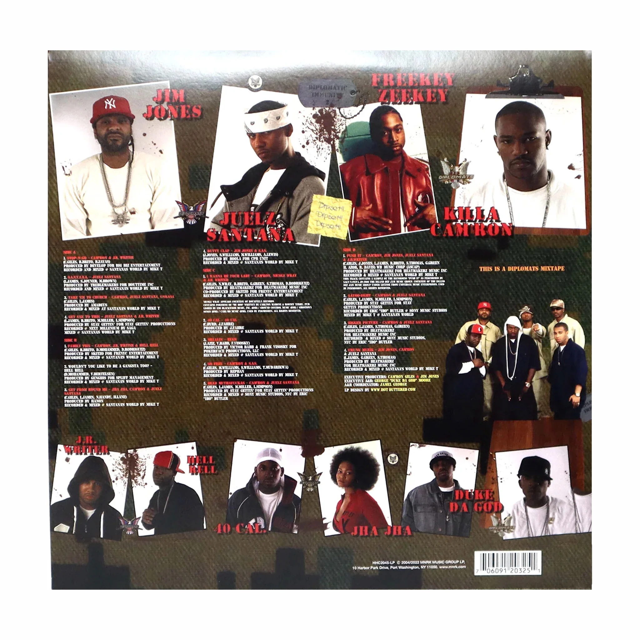 Diplomats "Diplomatic Immunity 2" 2XLP (Orange Vinyl) - Image 2