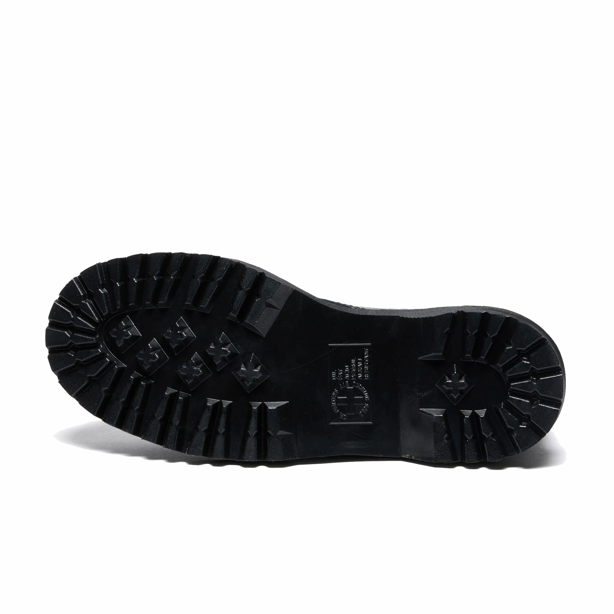 Dr. Martens Men's 1460 Pascal Steel Toe Analine Croc Embossed Boot (Black) - Image 6
