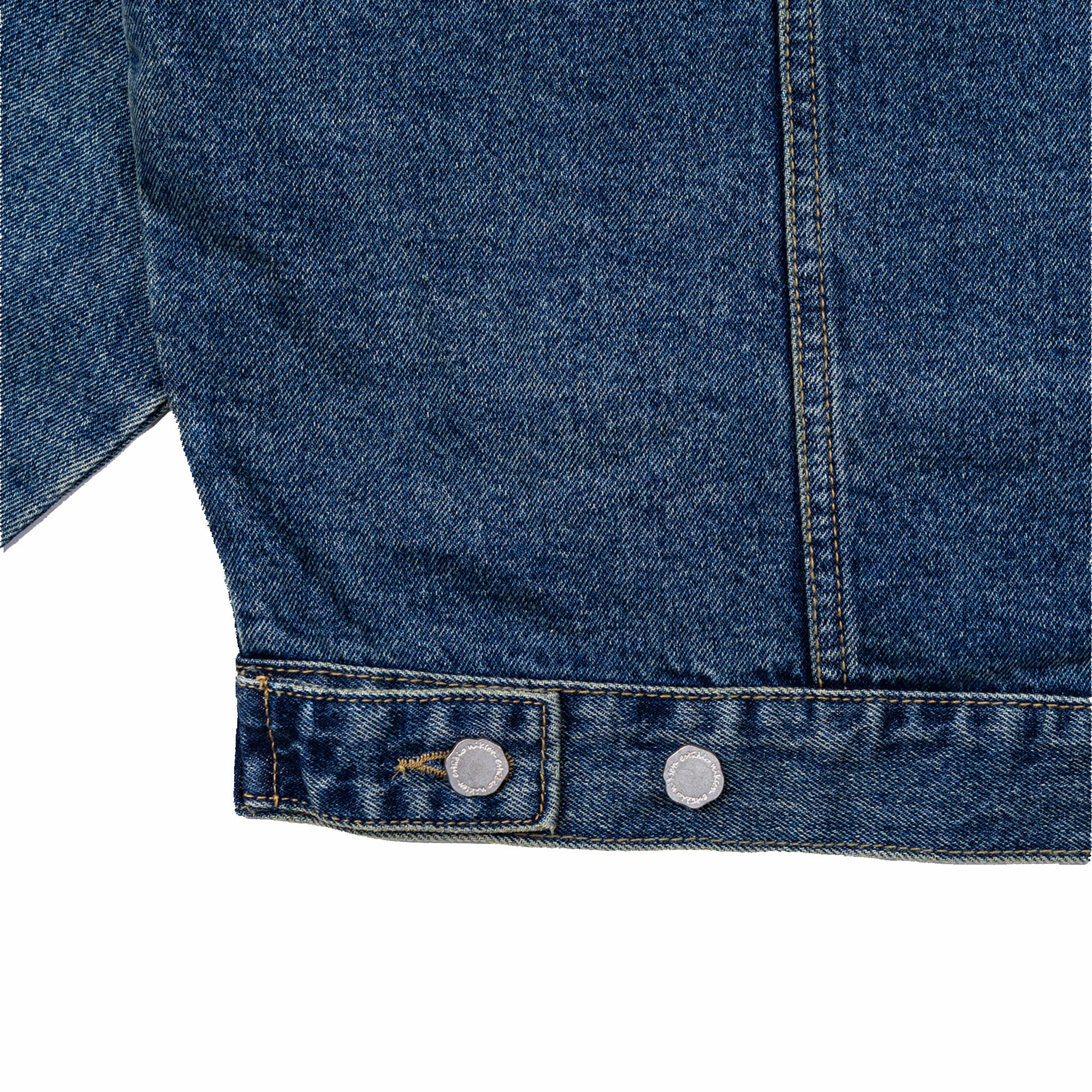 Estudio Niksen Boxy Denim Trucker Jacket (Blue Wash) - Image 5