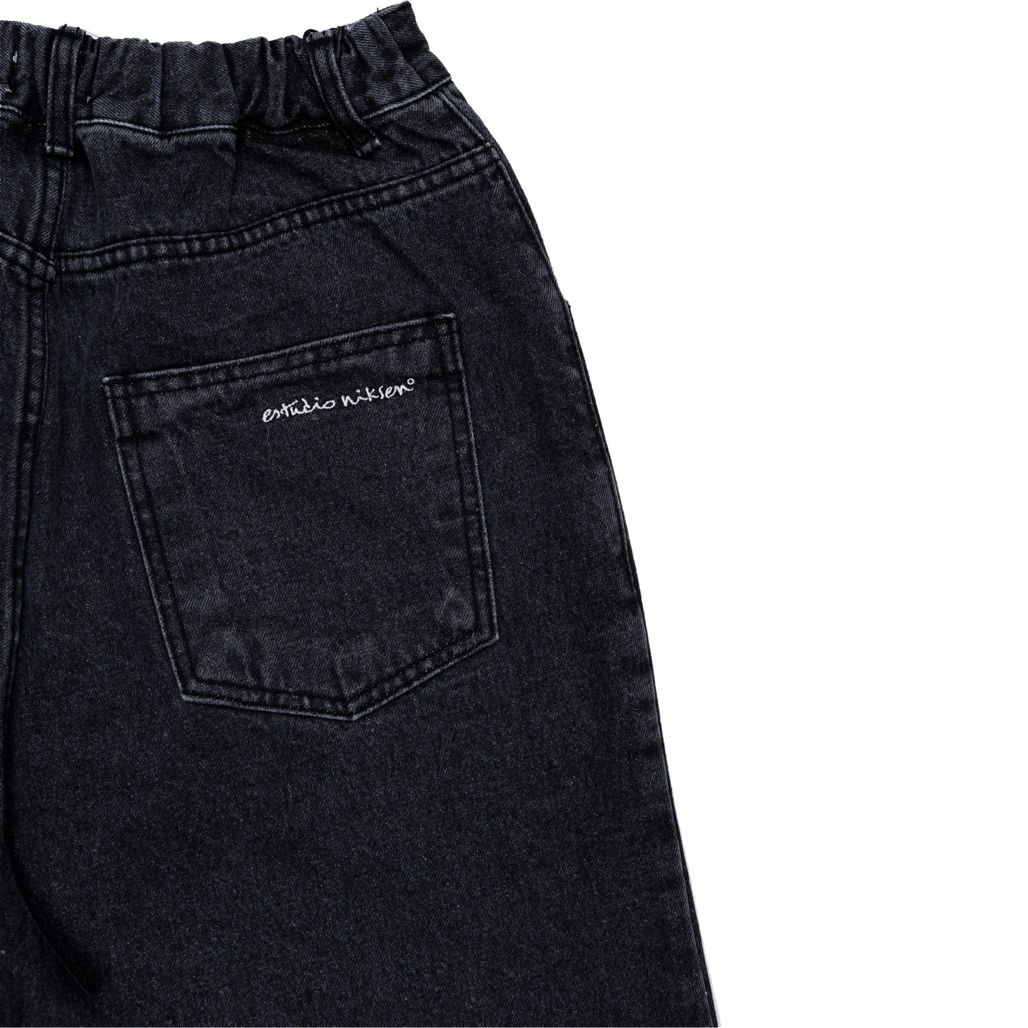 Estudio Niksen Dart Balloon Jeans (Black) - Image 3